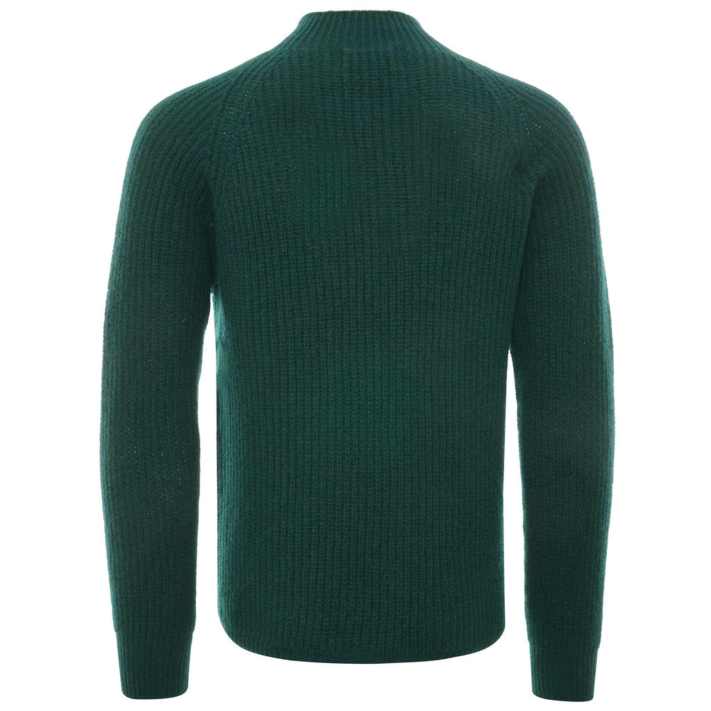 Open Uni Knit Jumper - Green