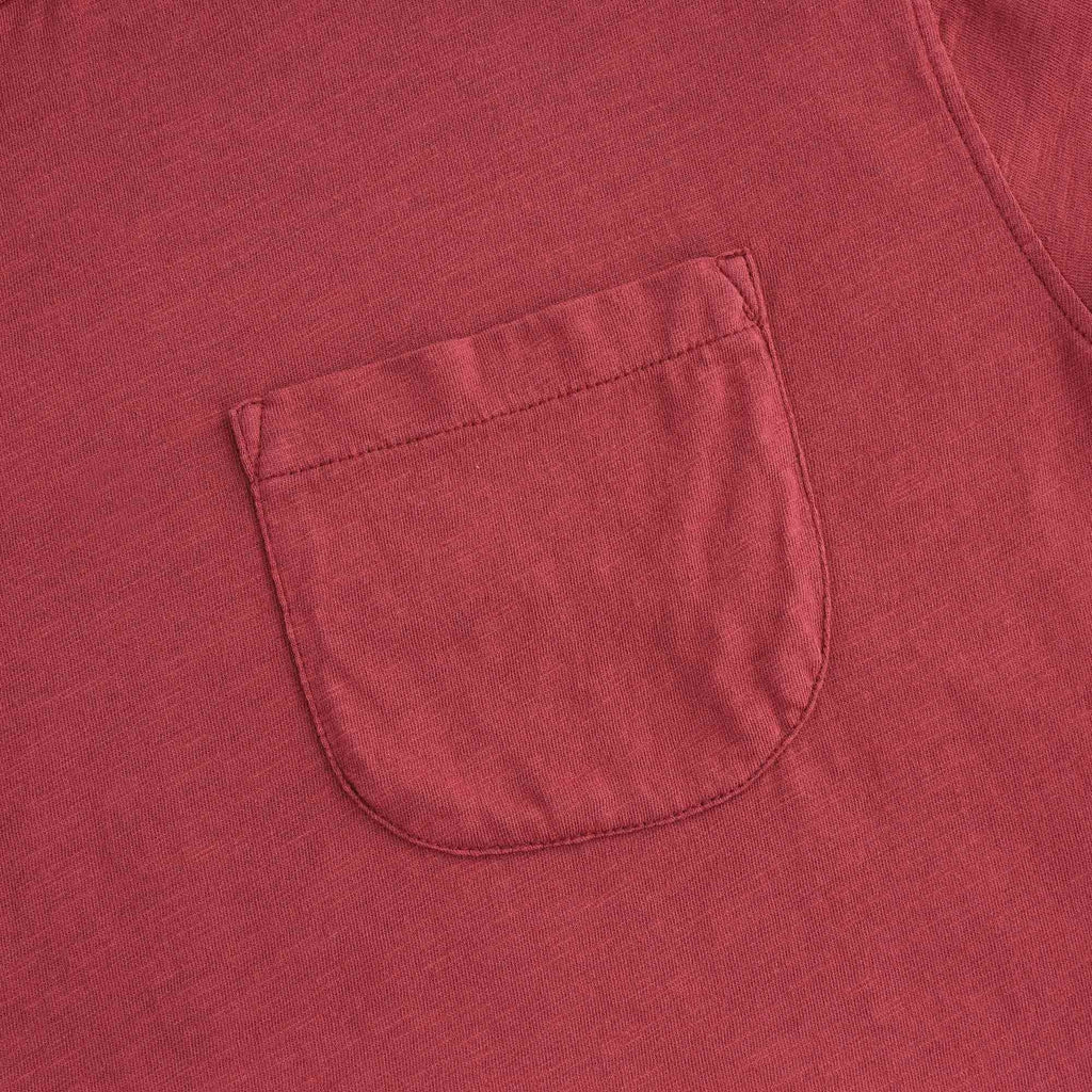 Wild Ones Organic Cotton Slub Jersey T-Shirt - Red