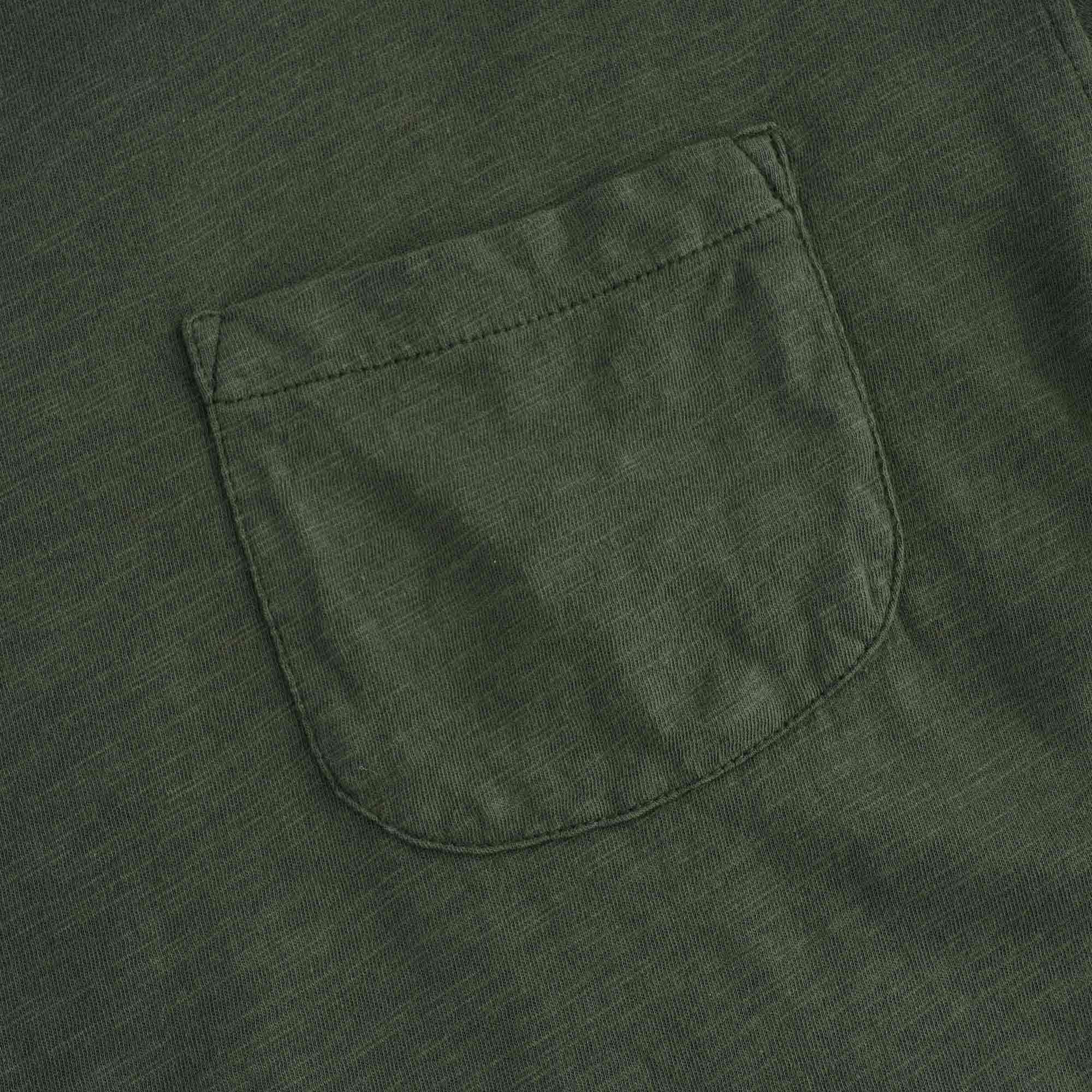 Wild Ones Organic Cotton Slub Jersey T-Shirt - Green