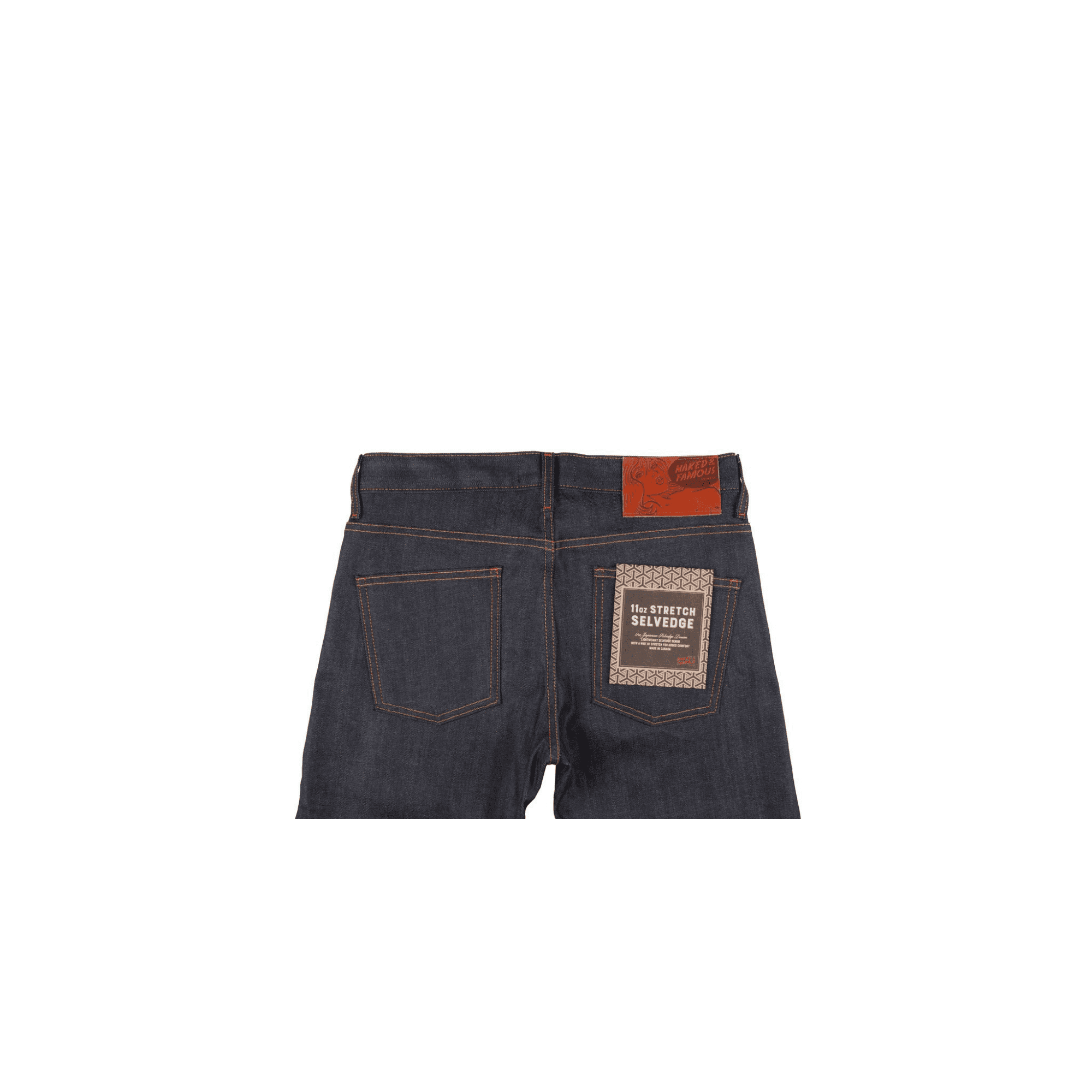 11oz Stretch Selvedge Weird Guy - Indigo