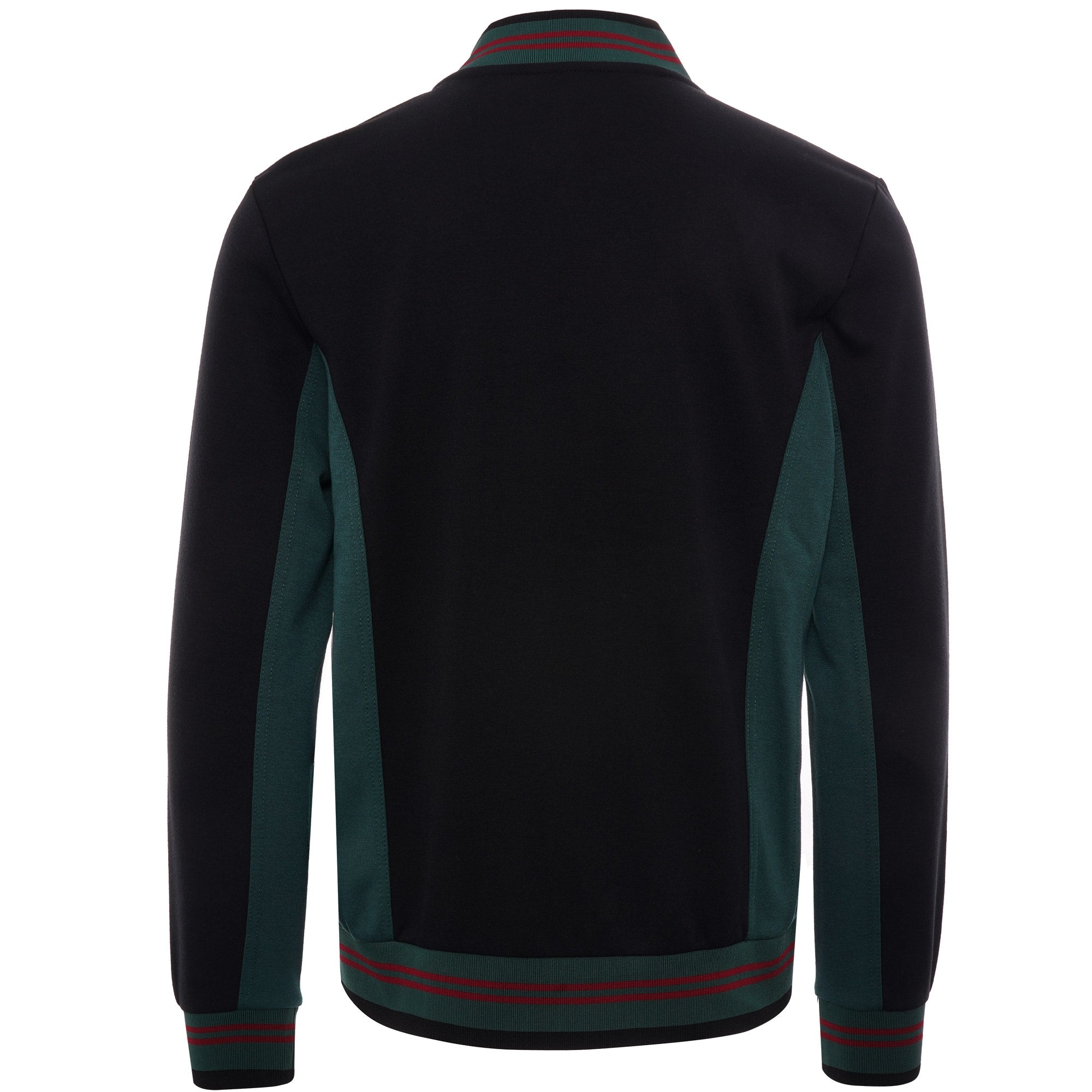 Settanta Baseball Track Jacket - Black/June Bug
