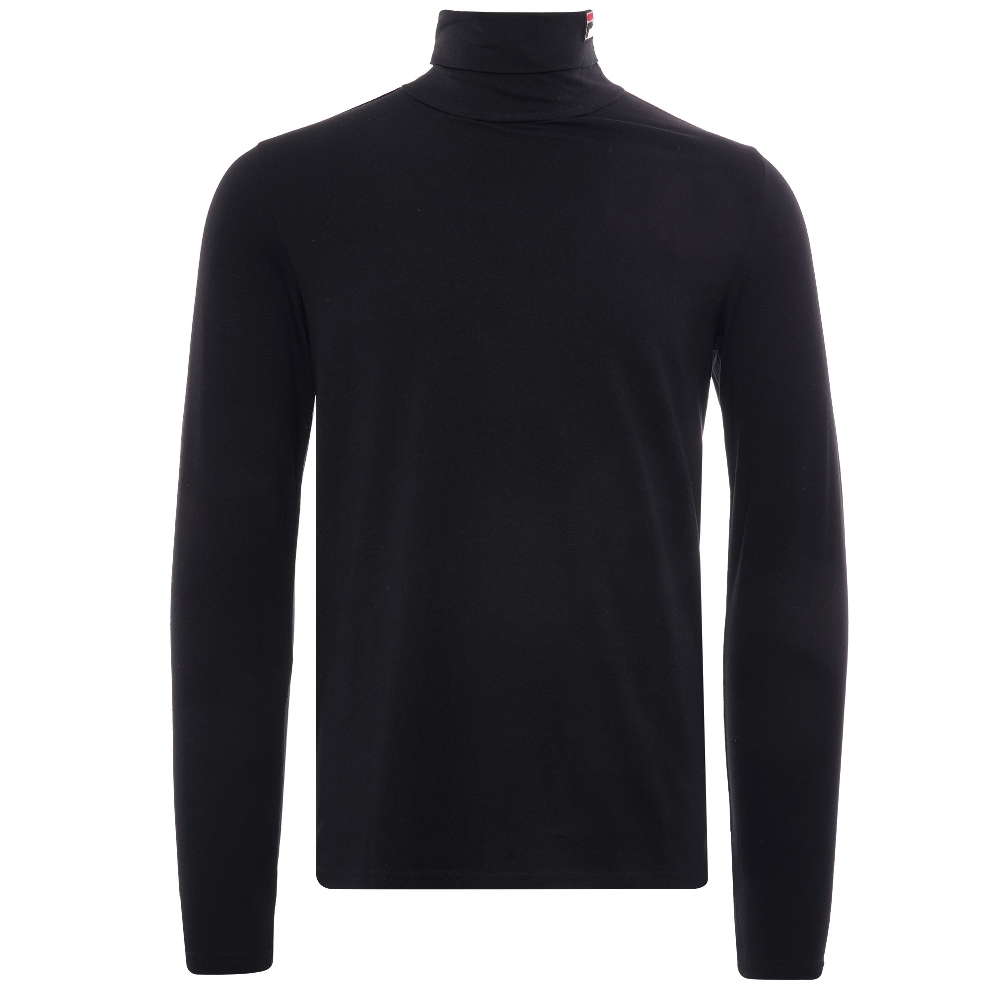 Fila Vintage 19th Classic Roll Neck Sweatshirt - Black