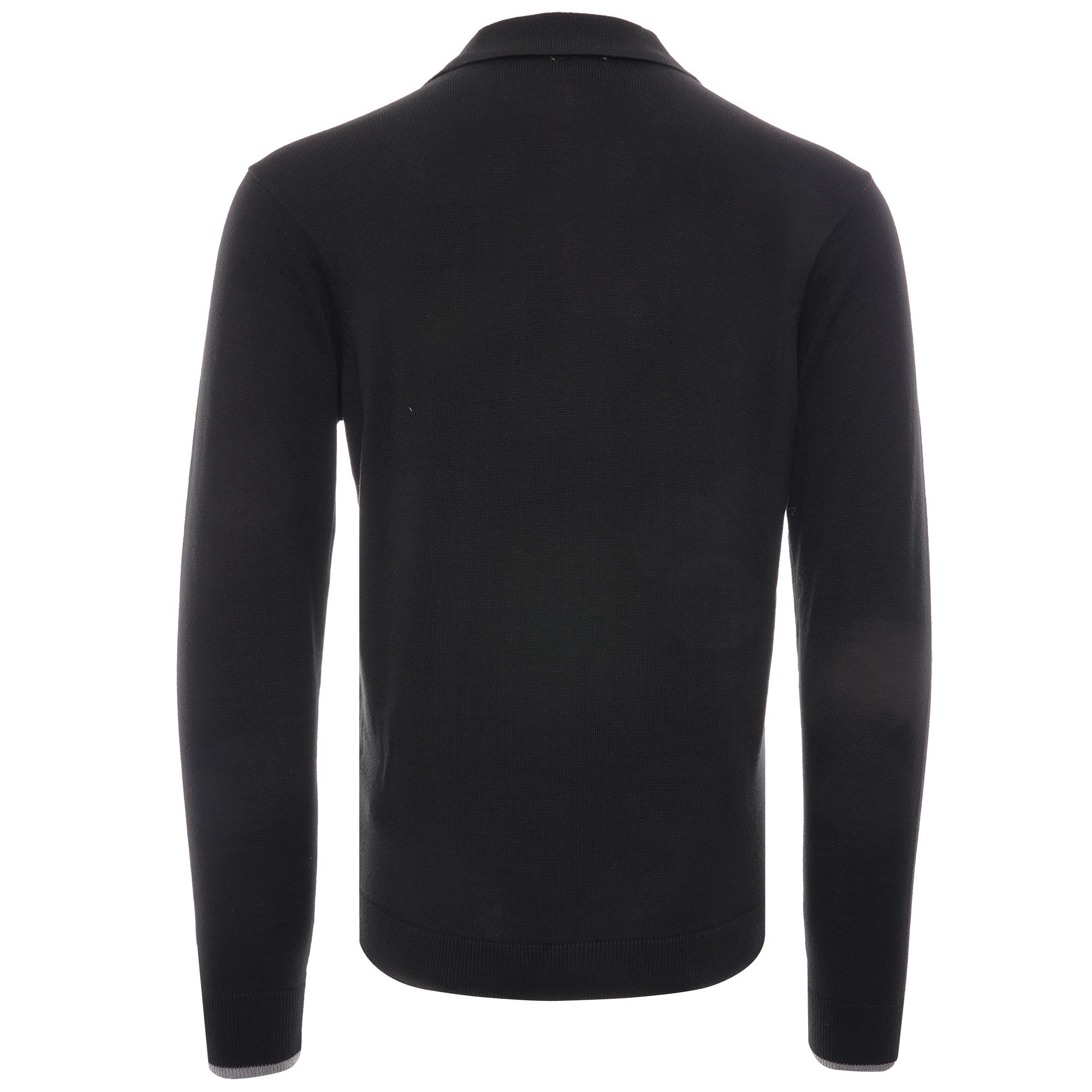 Nicolson Long Sleeve Knitted Cardigan - Black