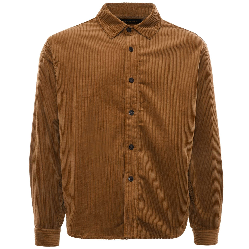 Oversized Shirt Corduroy - Brown