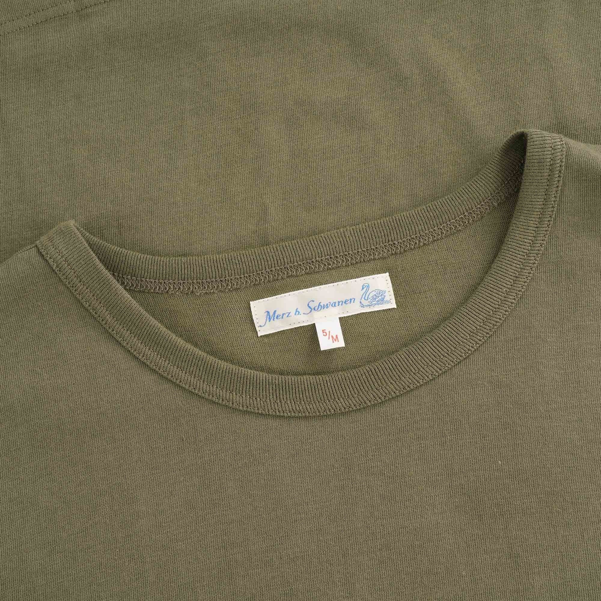 1950s Loopwheeled T-Shirt - Army