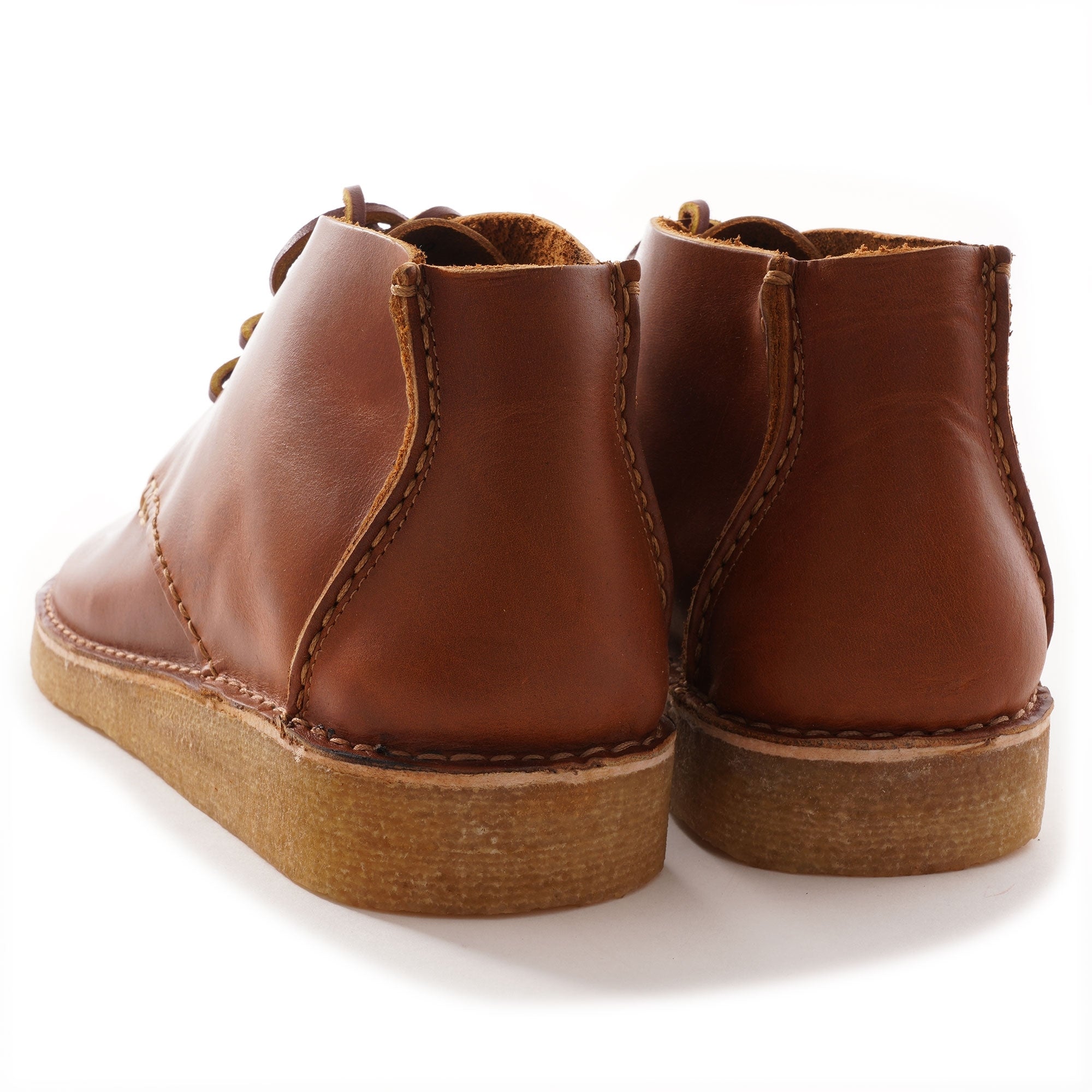 Glenn Leather Boot - Apricot