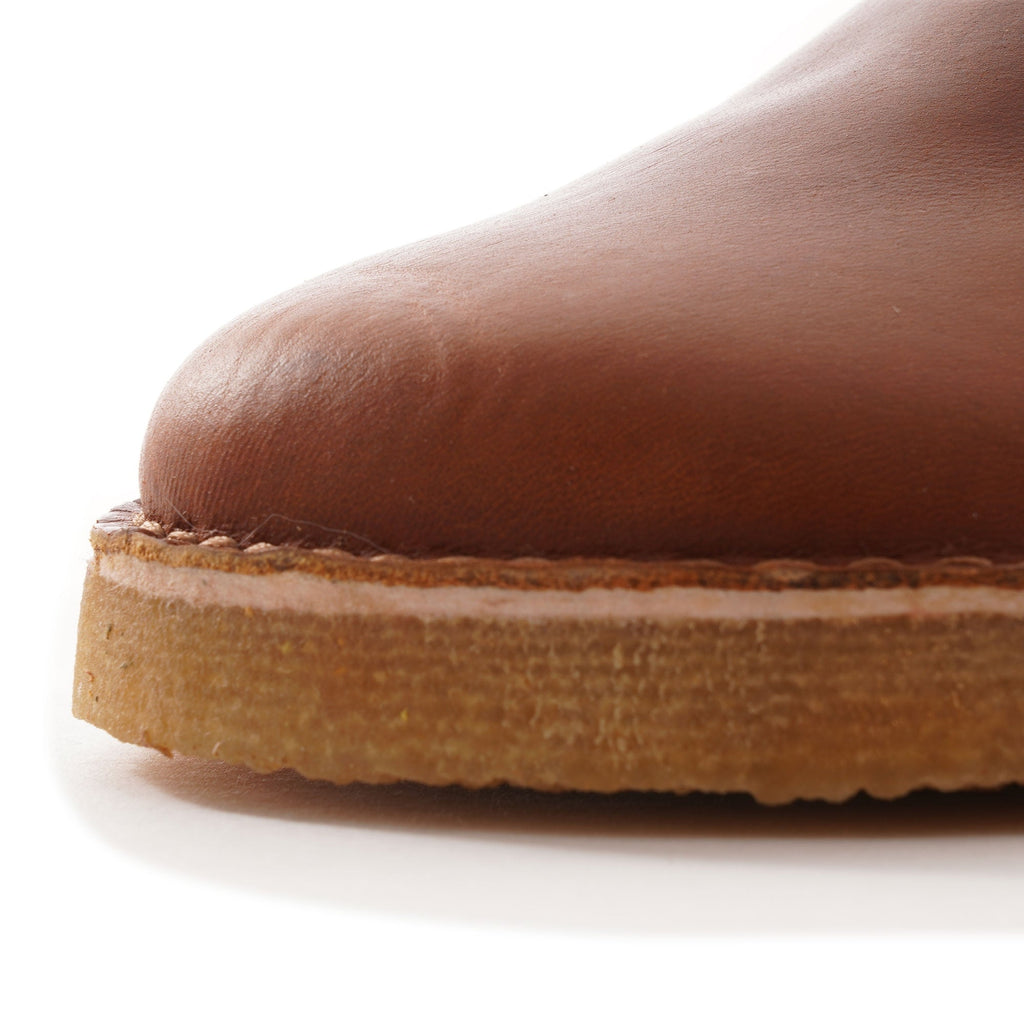 Glenn Leather Boot - Apricot