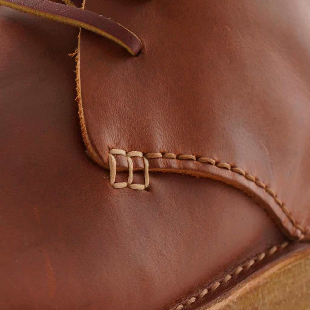 Glenn Leather Boot - Apricot