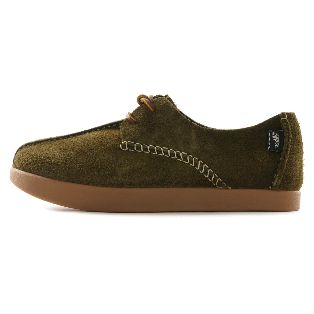 Lennon Hairy Suede - Dark Olive