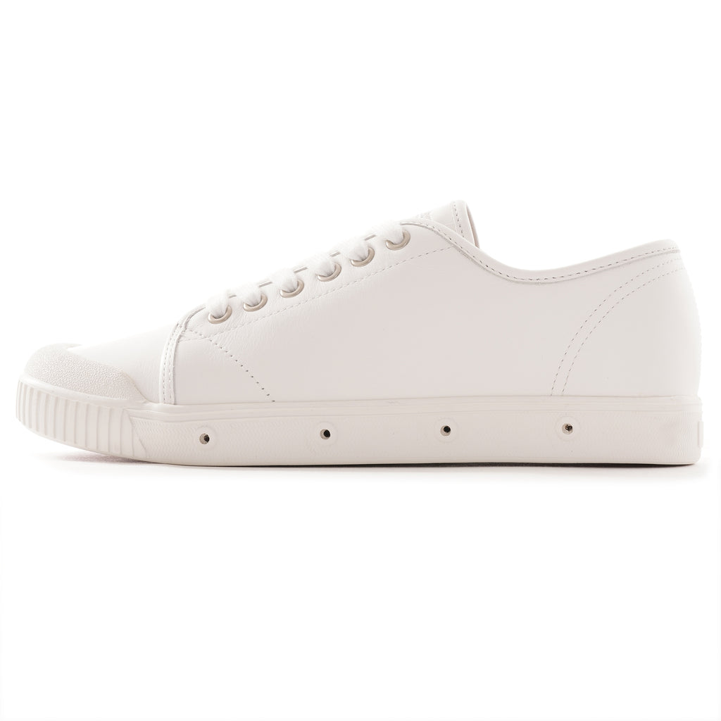 Spring Court Nappa Leather Shoes - White