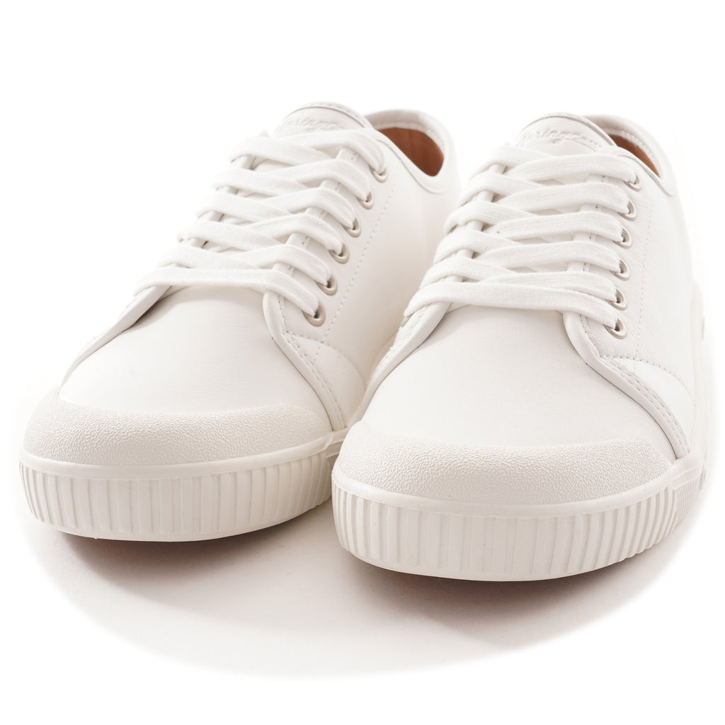 Spring Court Nappa Leather Shoes - White
