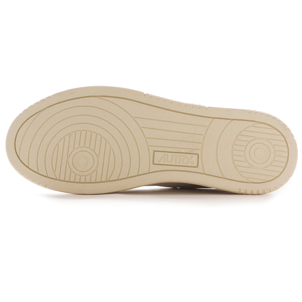 Medalist Low Cracked Leather/Suede - White/Orange