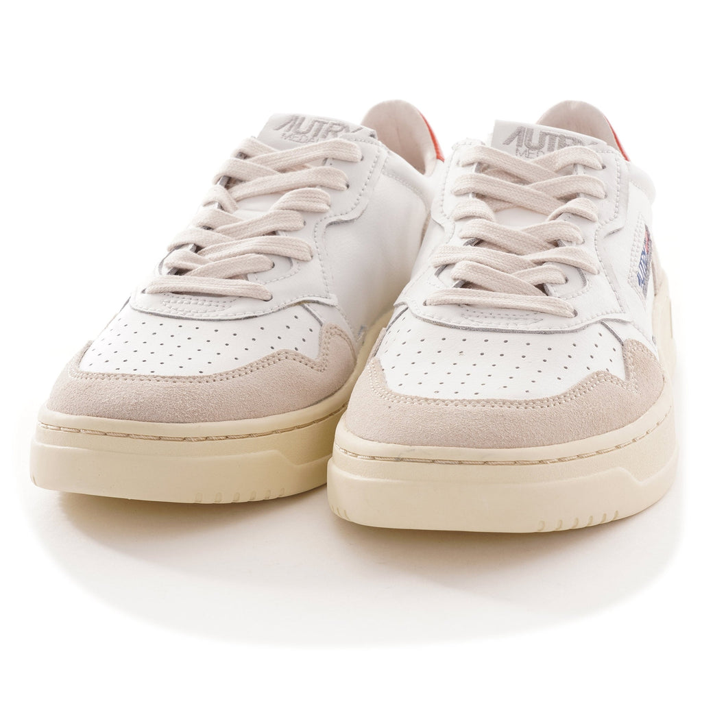 Medalist Low Leather/Suede - White/Orange