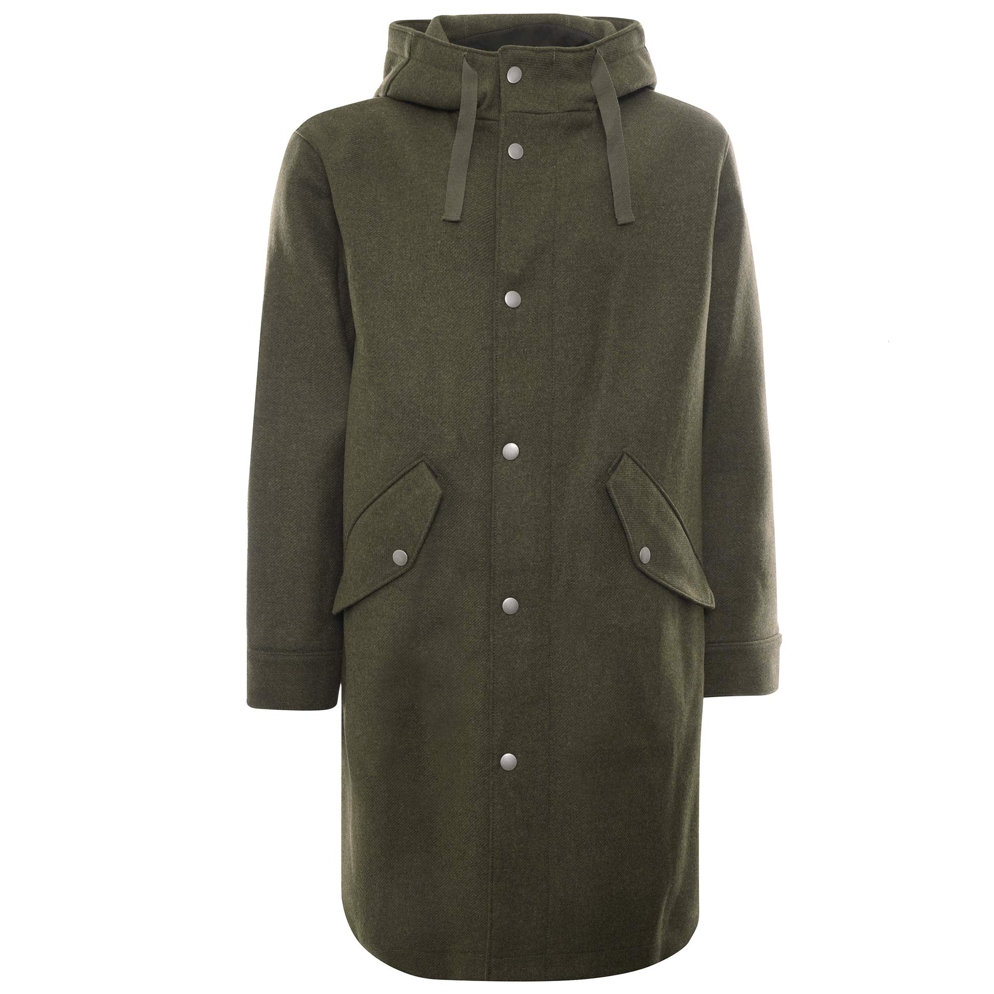 A.P.C. Marc Wool Parka - Khaki