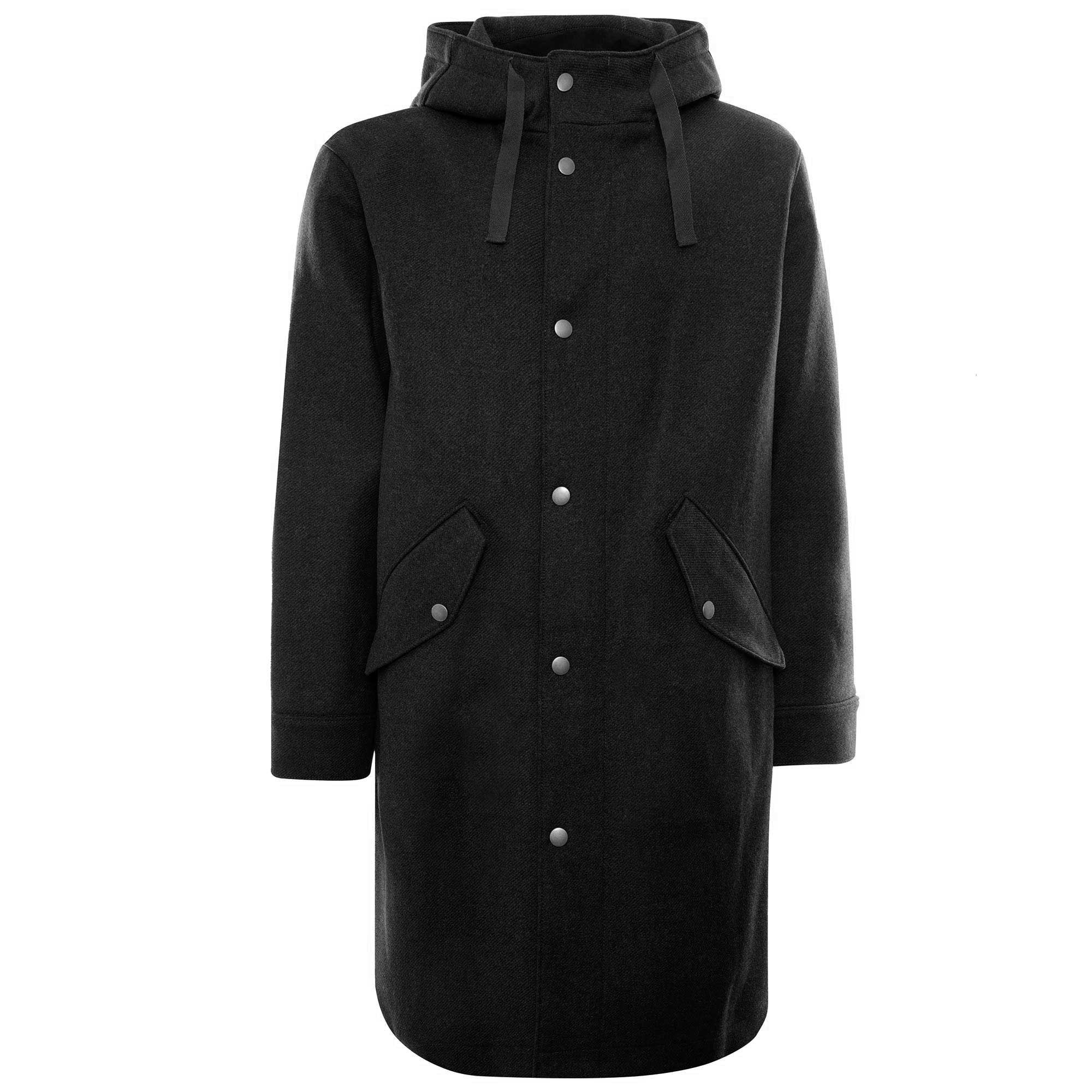 A.P.C. Marc Wool Parka - Noir