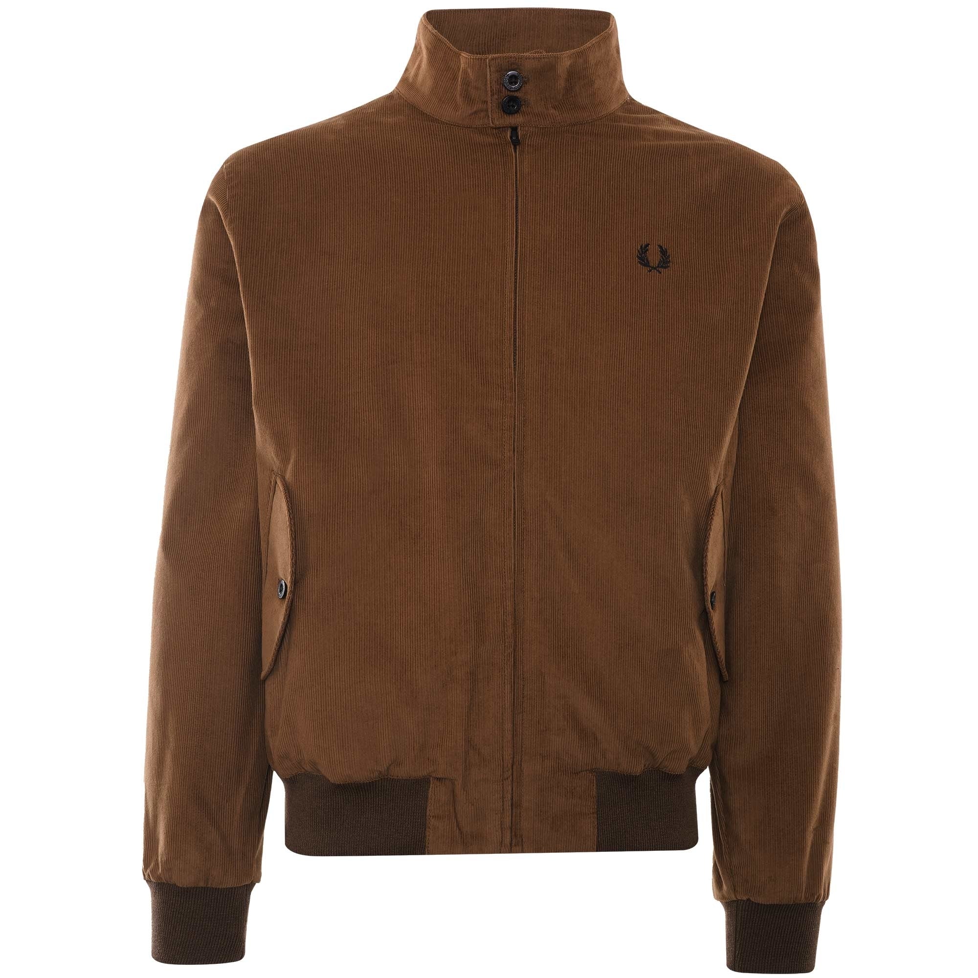 ジャケット・アウター 2000's FRED PERRY Corduroy blouson Fred Perry Velvet Corduroy Jacket | Whiskey | J2847-N96 – Dandy Fellow