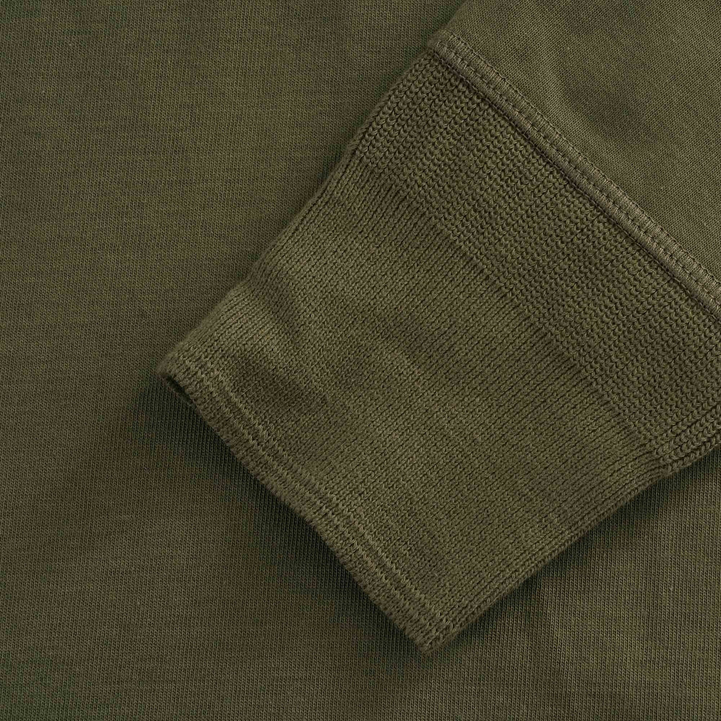Henley Long Sleeve T-Shirt - Army Green