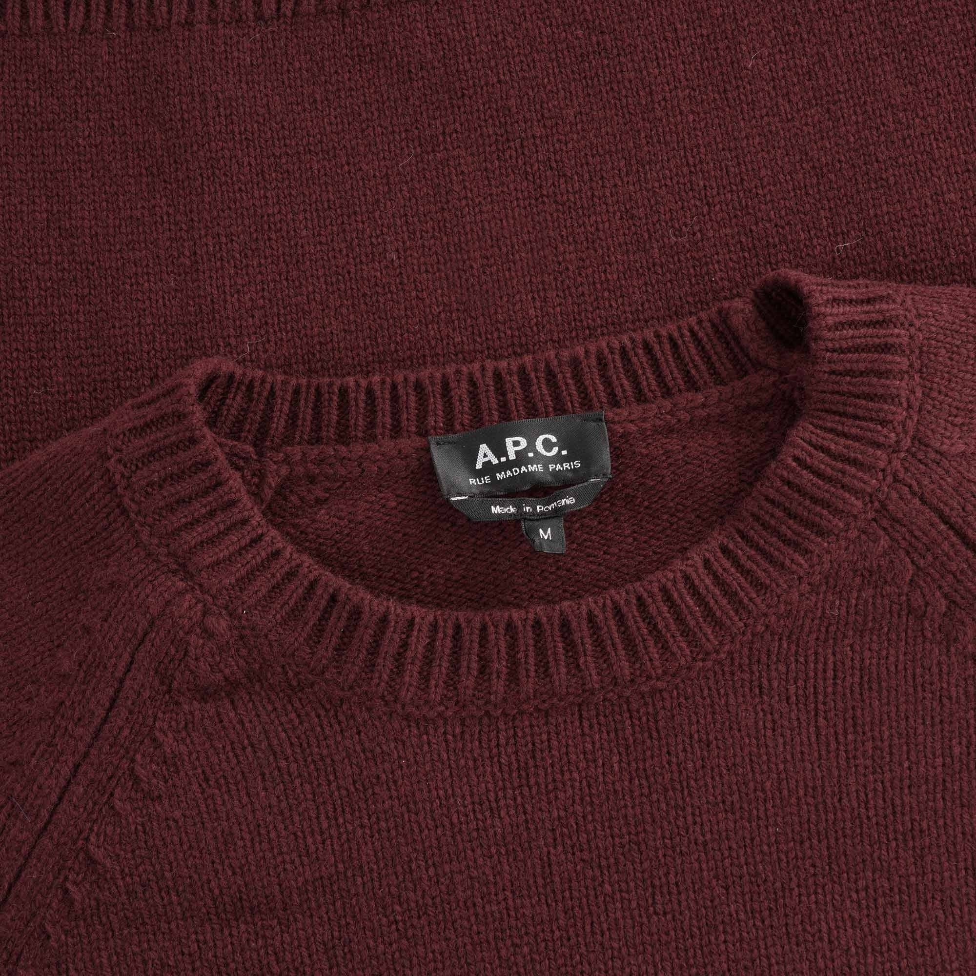 A.P.C. Pablo Jumper - Bordeaux
