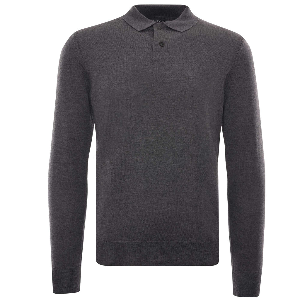 A.P.C. Jerry Polo Shirt - Anthracite