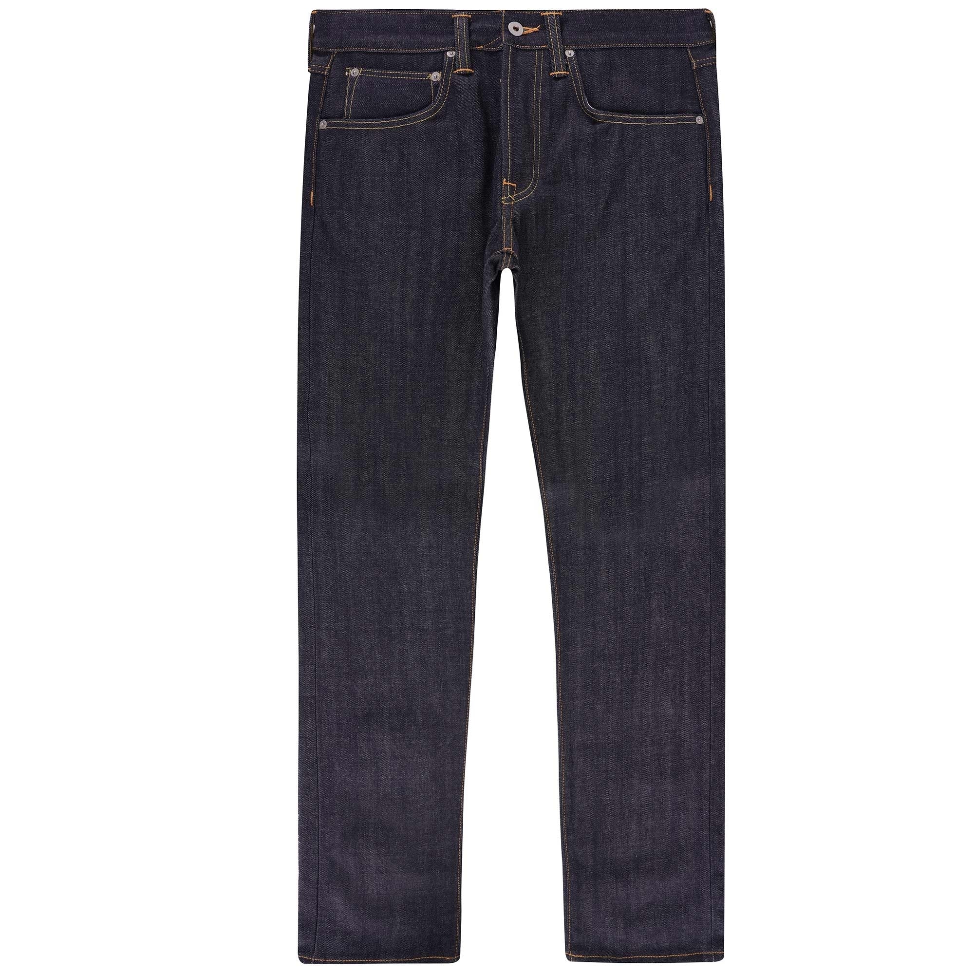 Edwin ED-55 Regular Tapered Jeans - Red Listed Selvedge - Unwashed