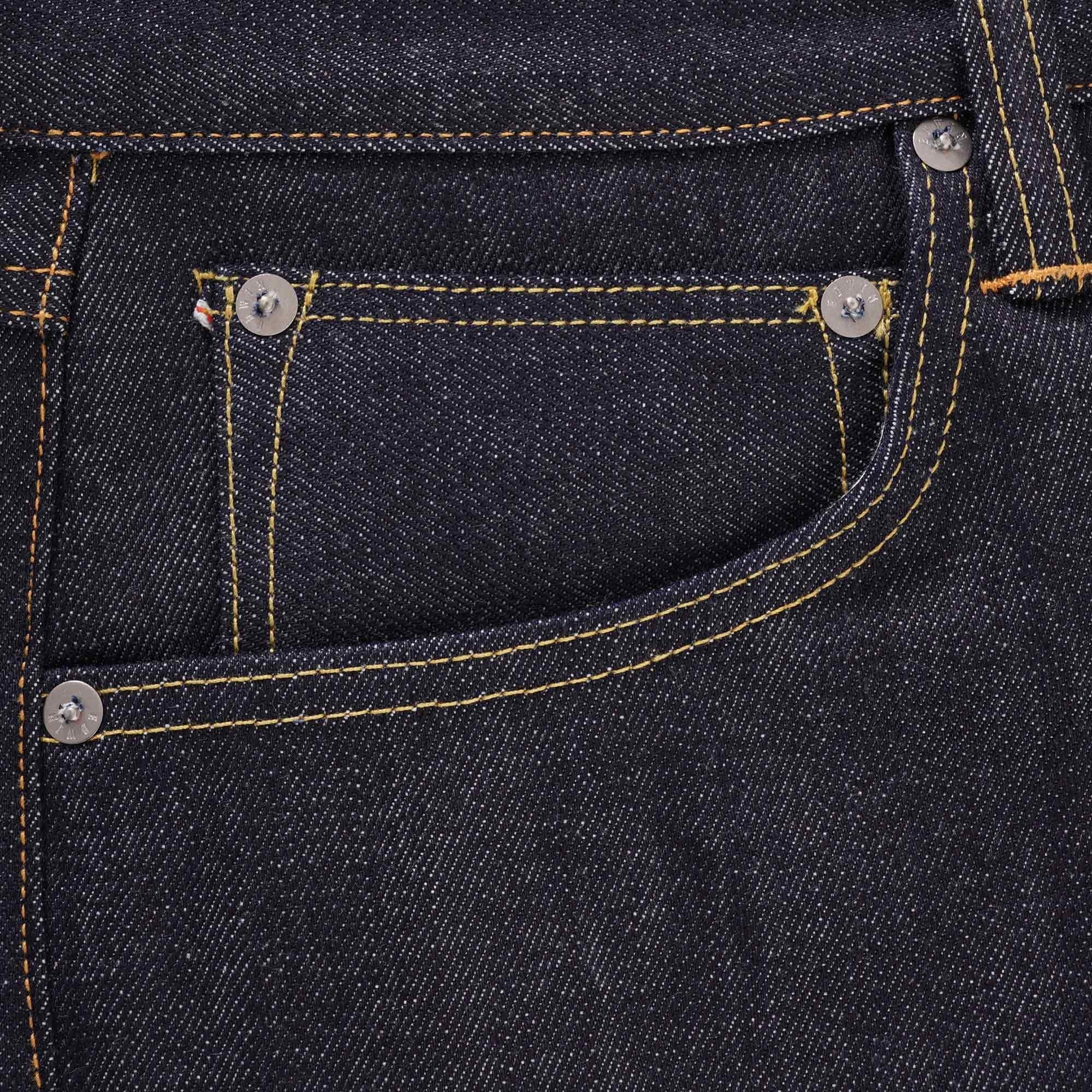 Edwin ED-55 Regular Tapered Jeans - Red Listed Selvedge - Unwashed