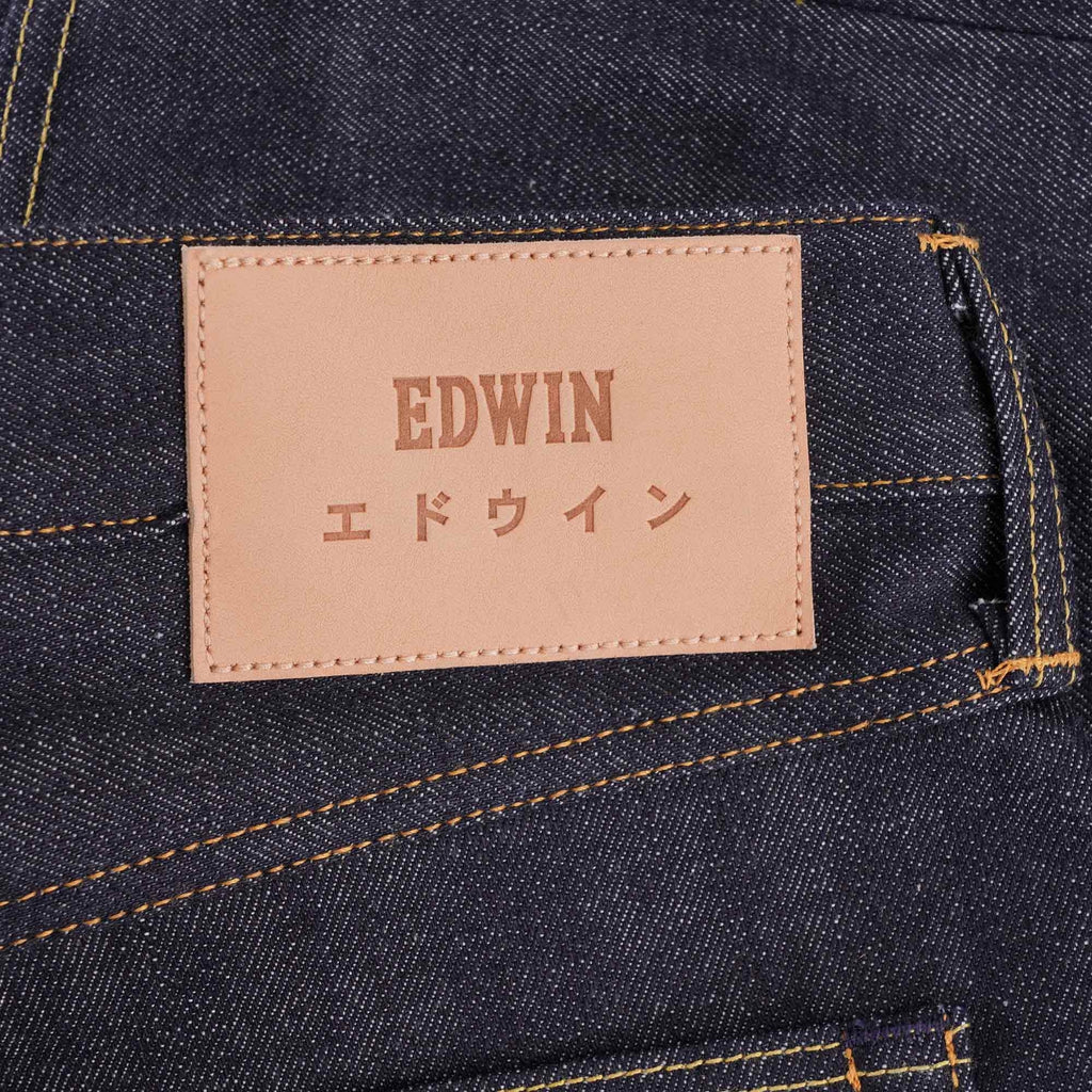 Edwin ED-55 Regular Tapered Jeans - Red Listed Selvedge - Unwashed