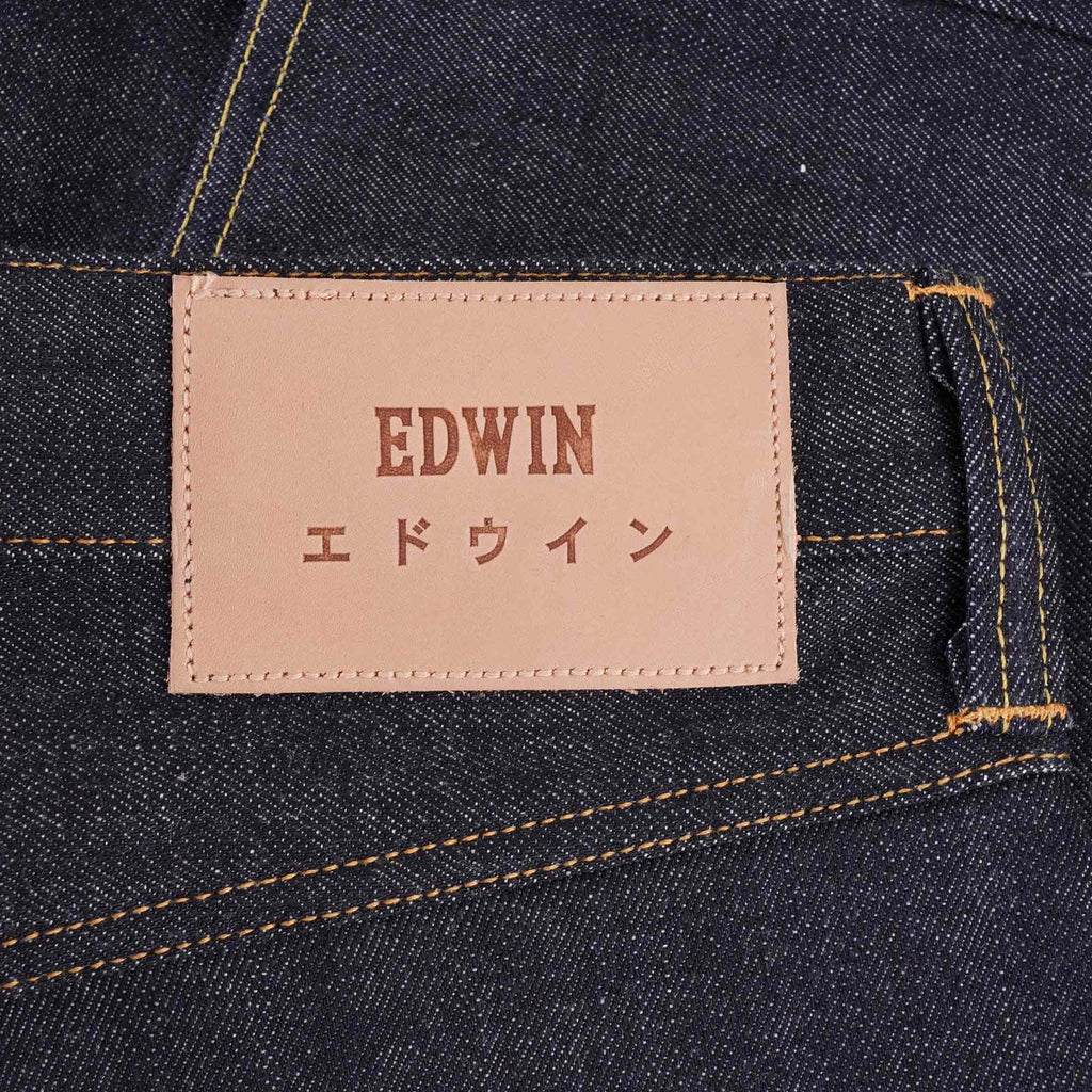 Edwin ED-47 Red Listed Selvedge Denim - Unwashed