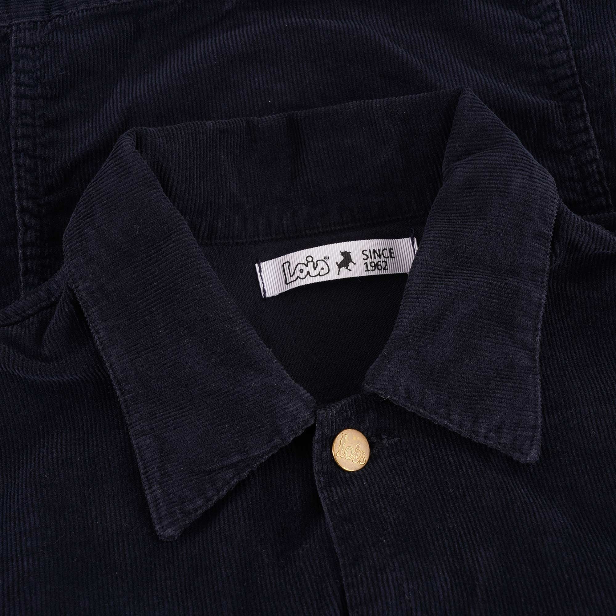 Tejana Thin Cord Jacket - Navy