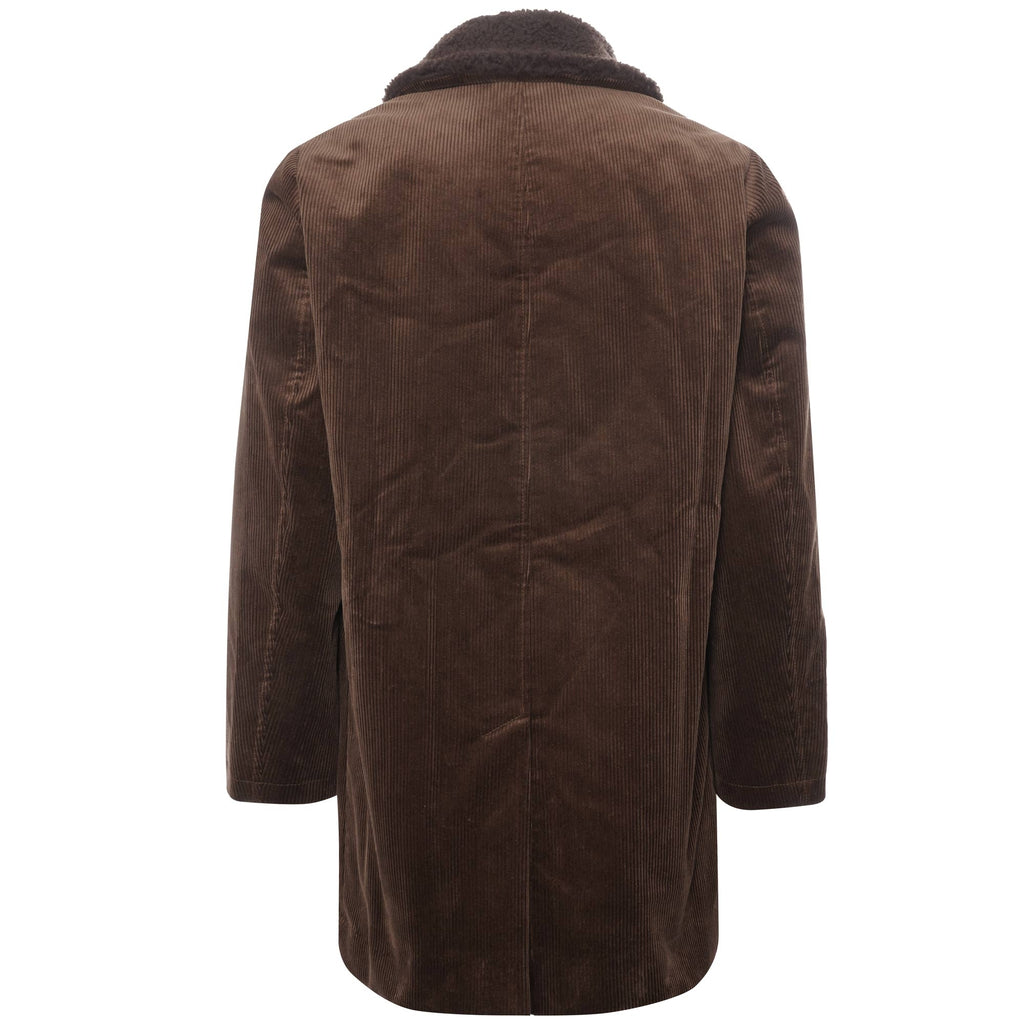 Oliver Spencer Newington Coat Kingsley Cord - Ginger