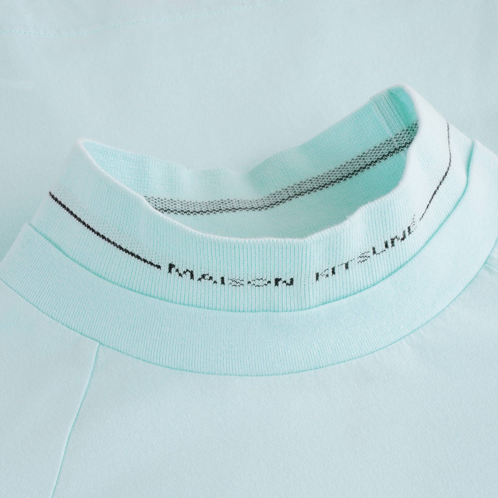Maison Kitsune Long T-Shirt - Aqua