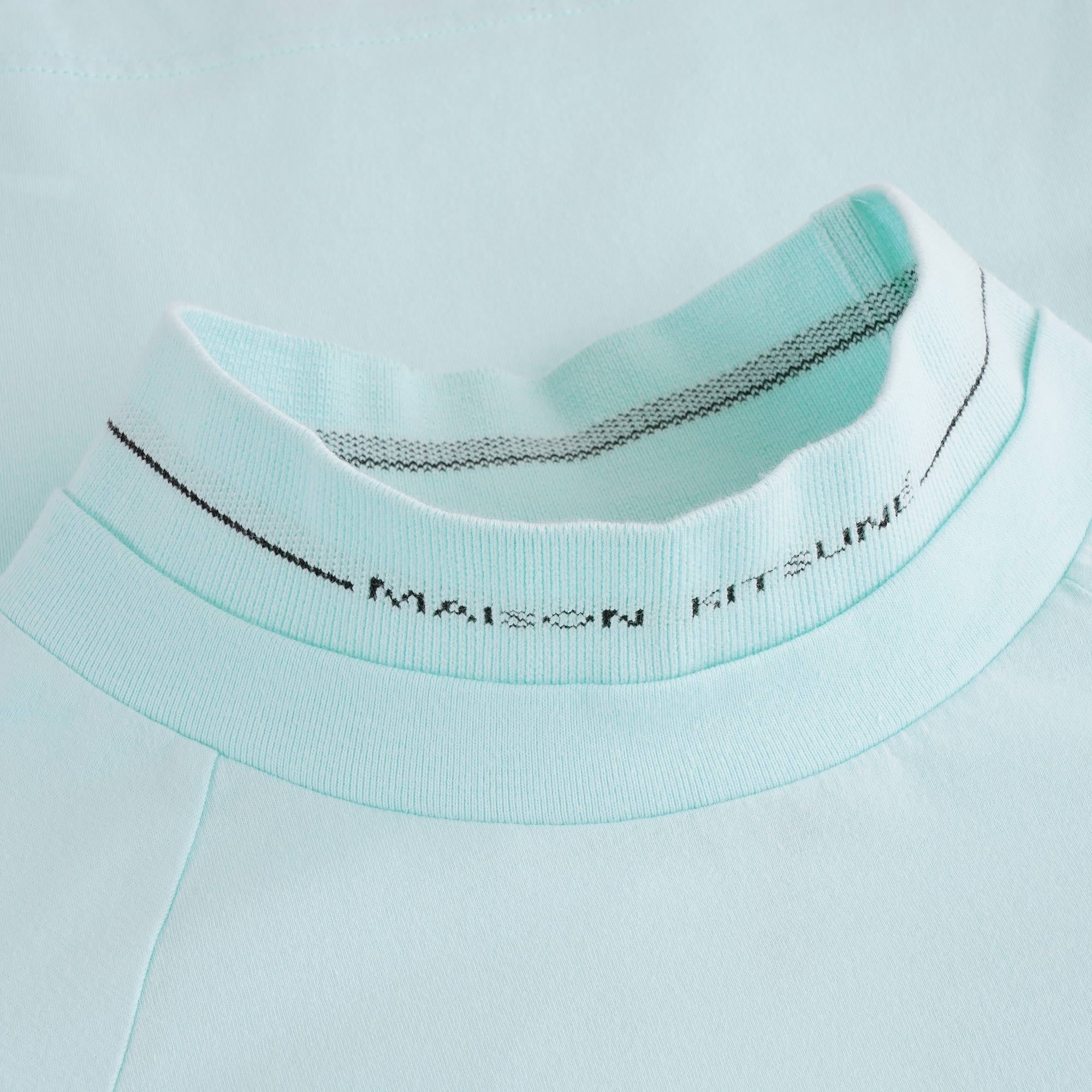 Maison Kitsune Long T-Shirt - Aqua