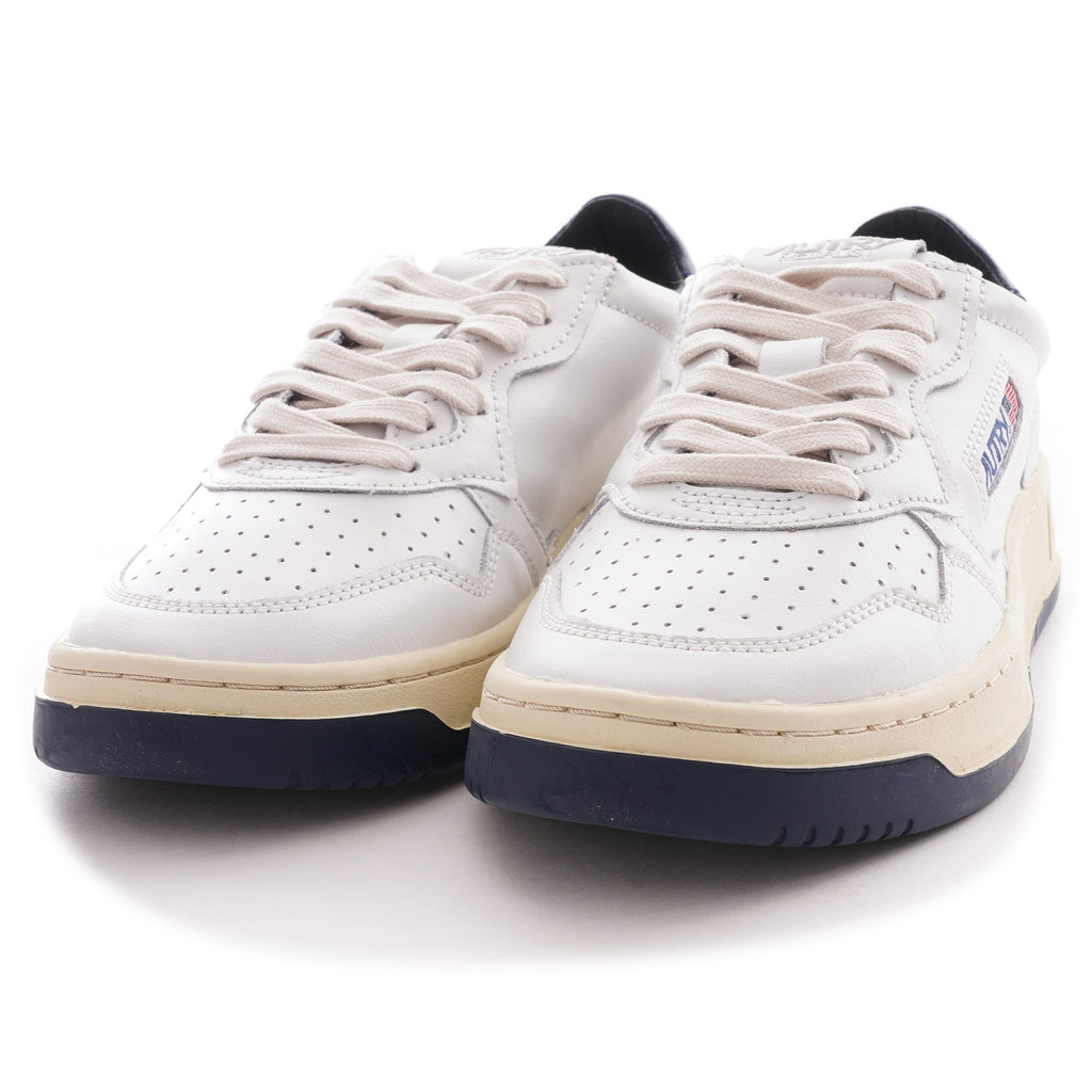 Autry Medalist Low - White/Blue