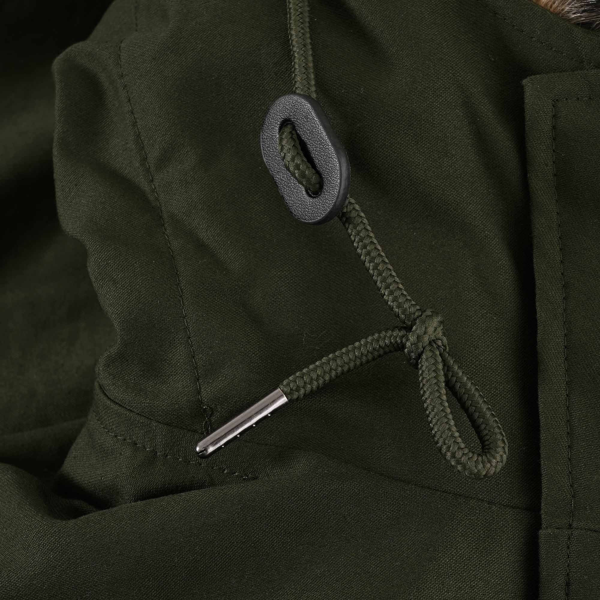 Fred Perry Zip-In Liner Parka - Hunting Green