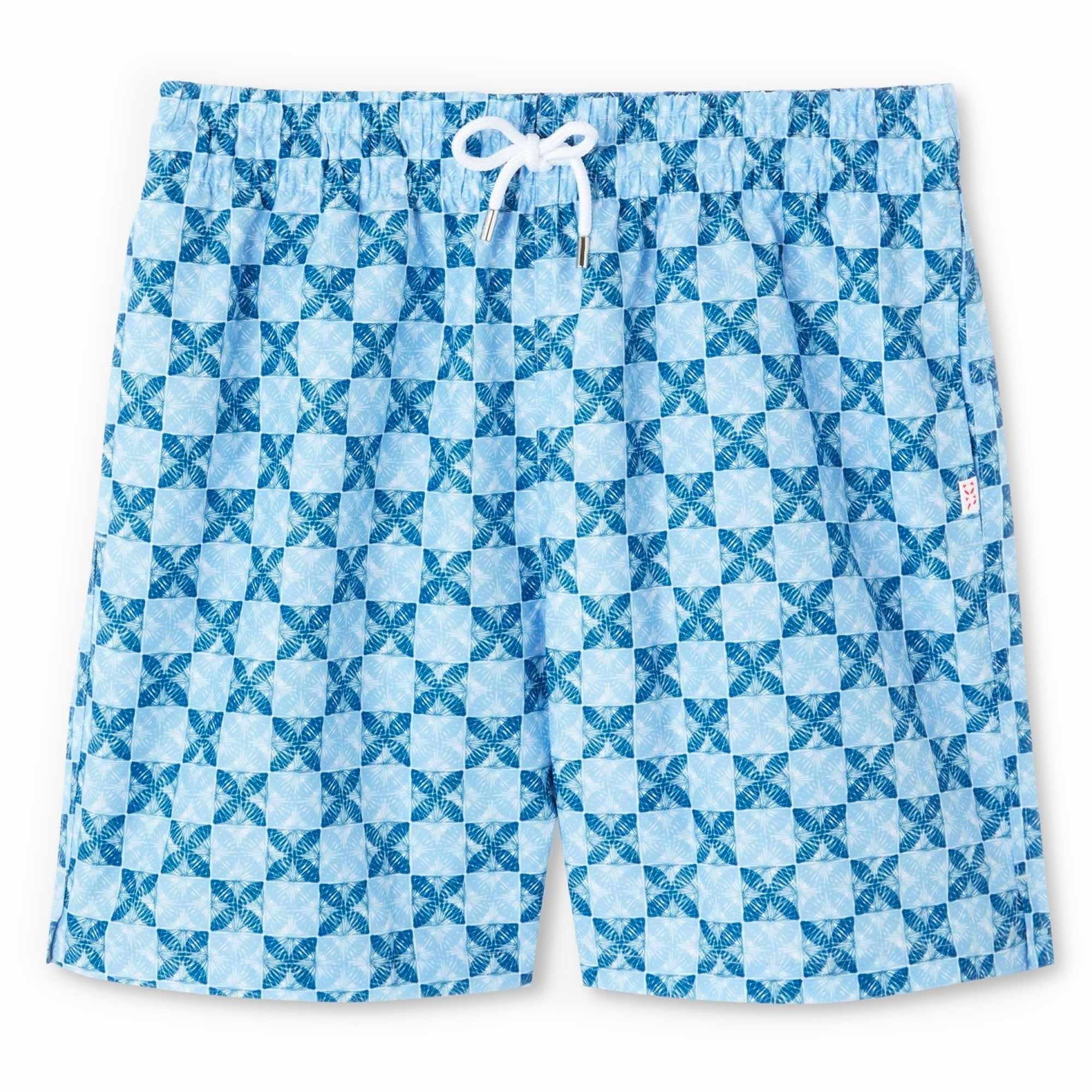 Derek Rose Tropez 11 Swim Shorts - Blue