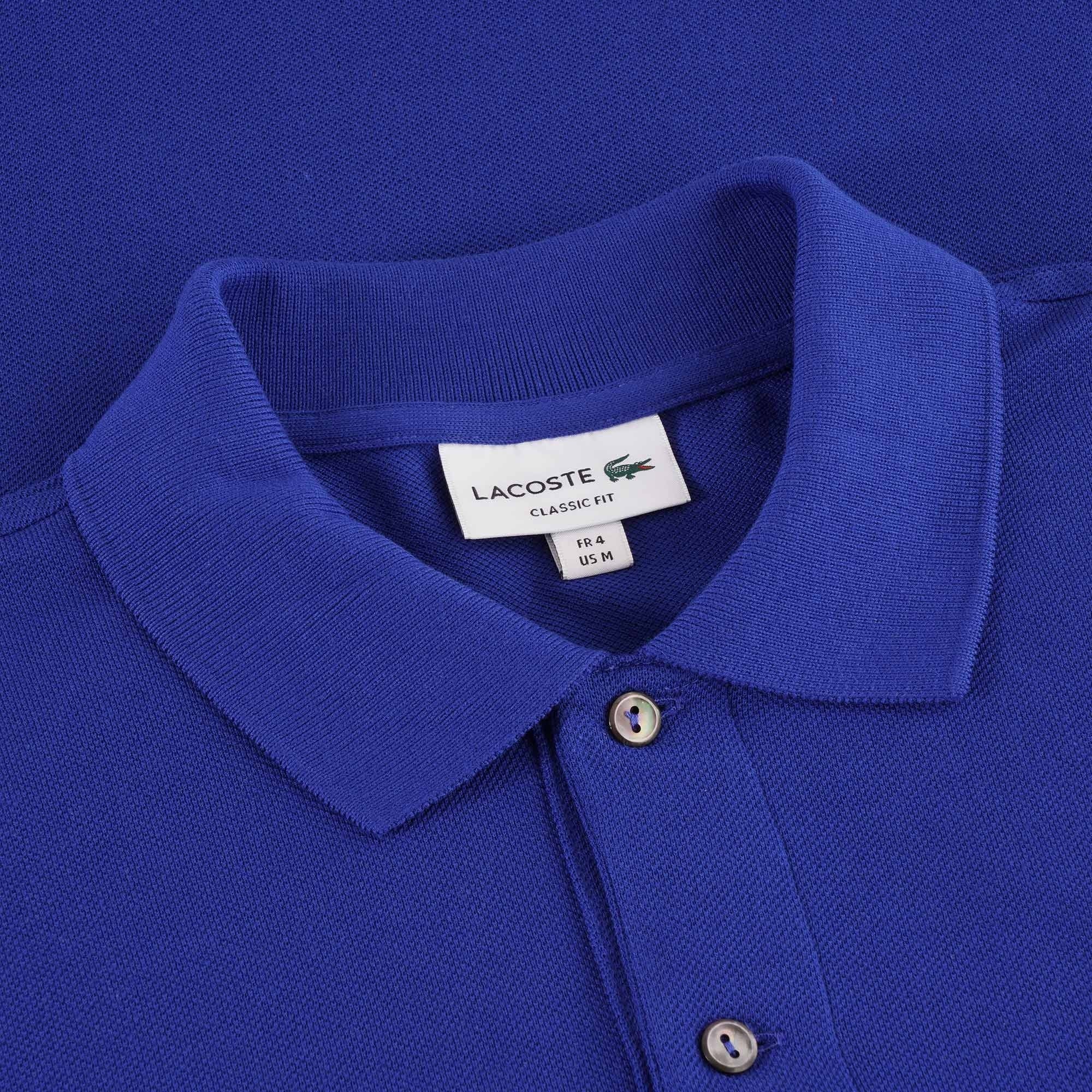 Lacoste Classic Pique Polo Shirt - Blue