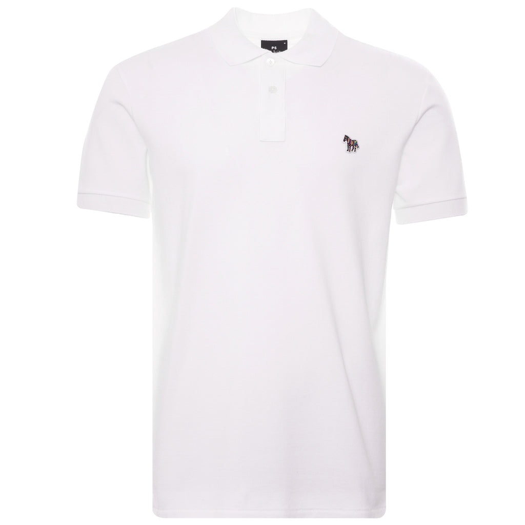 Paul Smith Zebra Polo Shirt - White