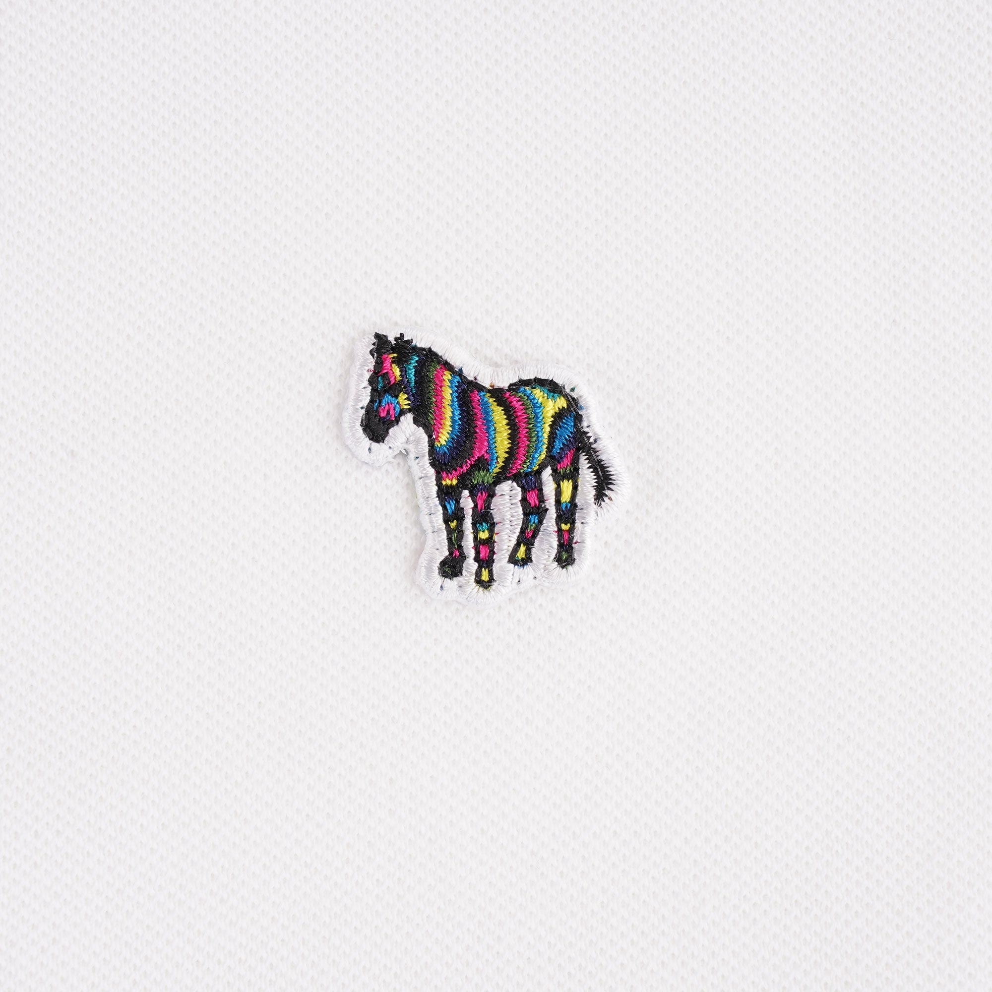 Paul Smith Zebra Polo Shirt - White