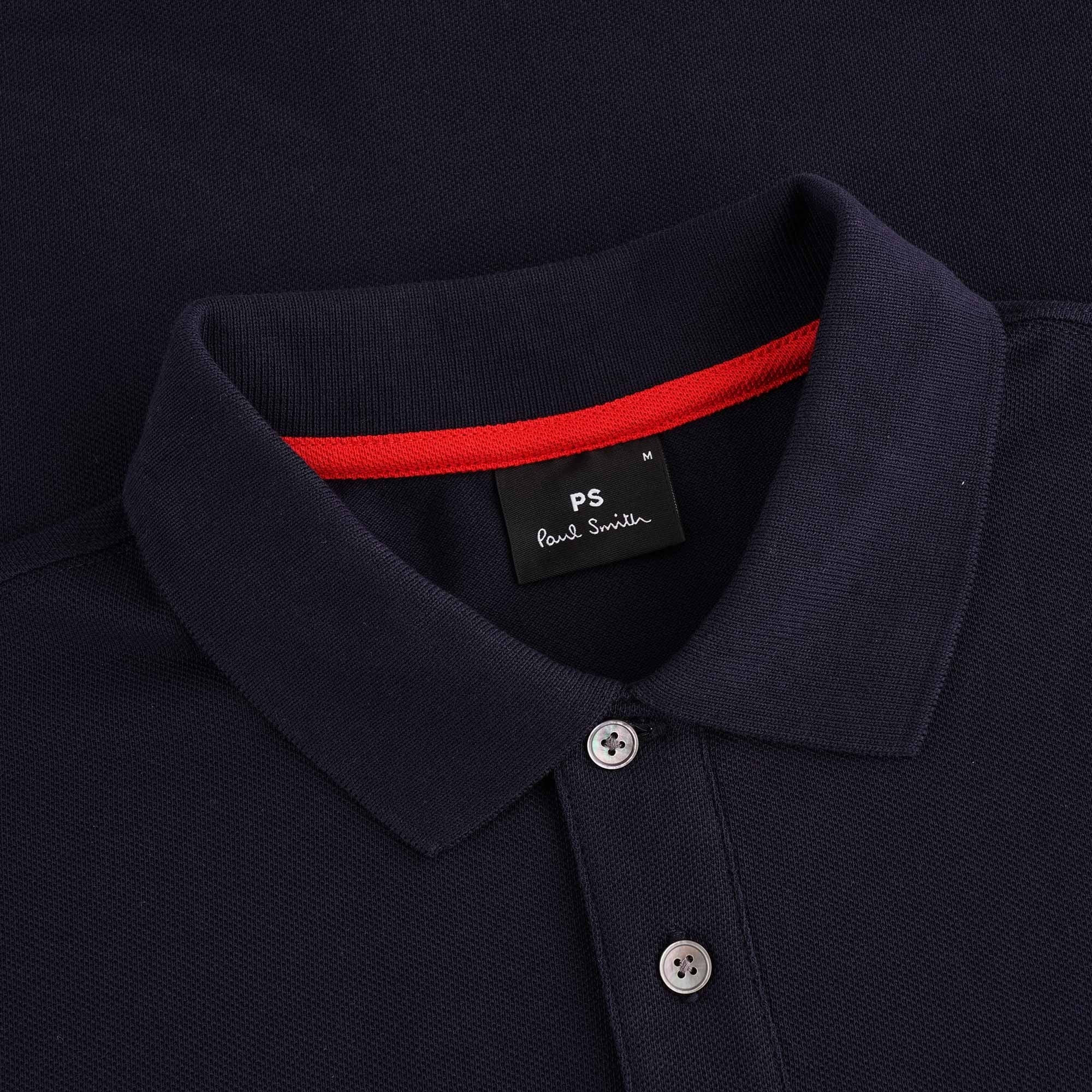 Paul Smith Zebra Polo Shirt - Dark Navy