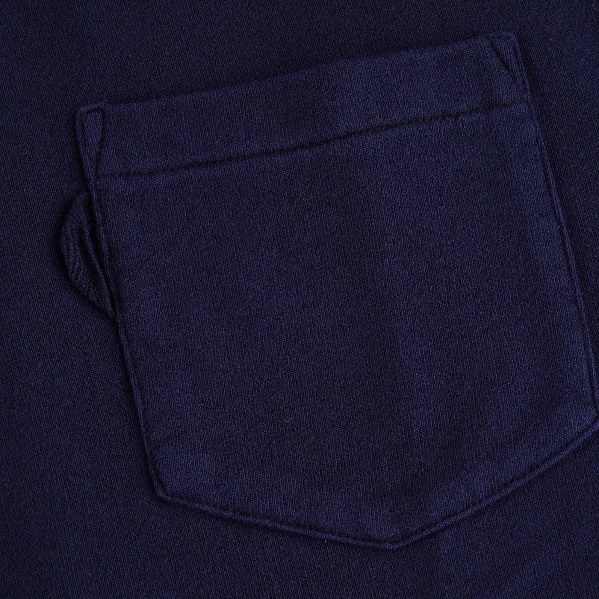 YMC Sugden Half-Zip Sweatshirt - Navy