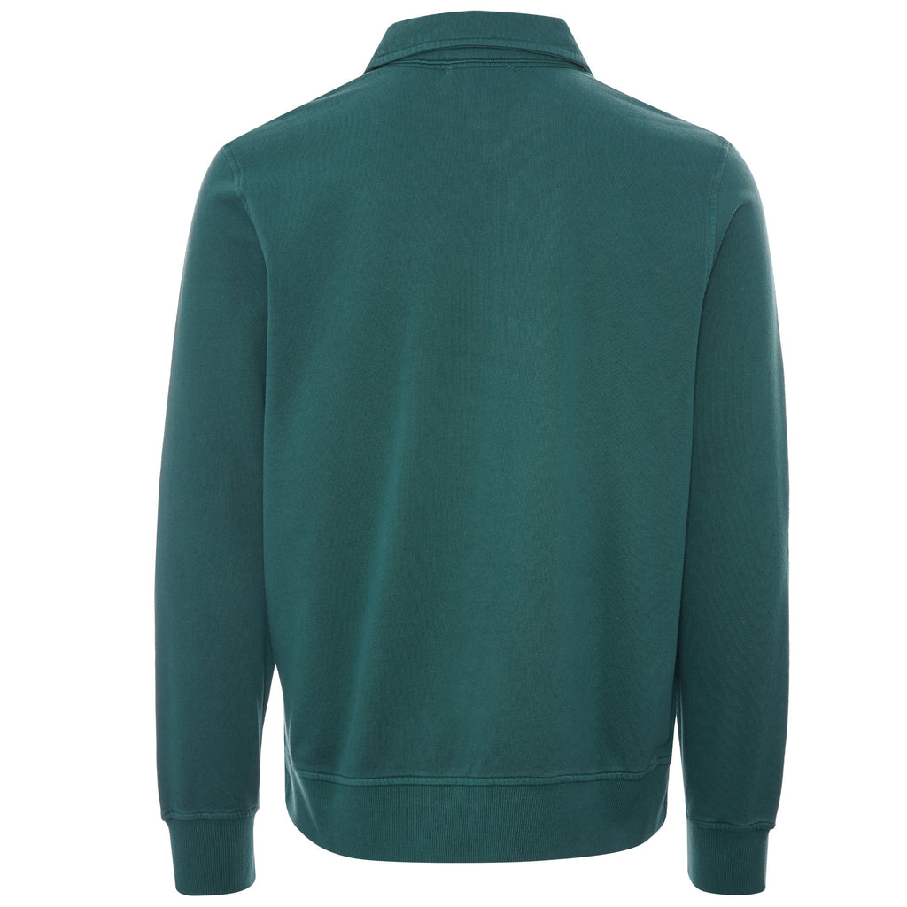 YMC Sugden Half-Zip Sweatshirt - Green