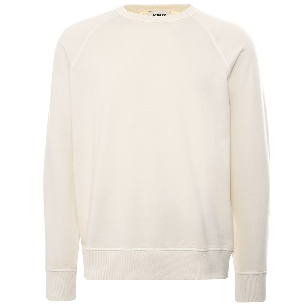 YMC Schrank Cotton Raglan Sweatshirt - Ecru