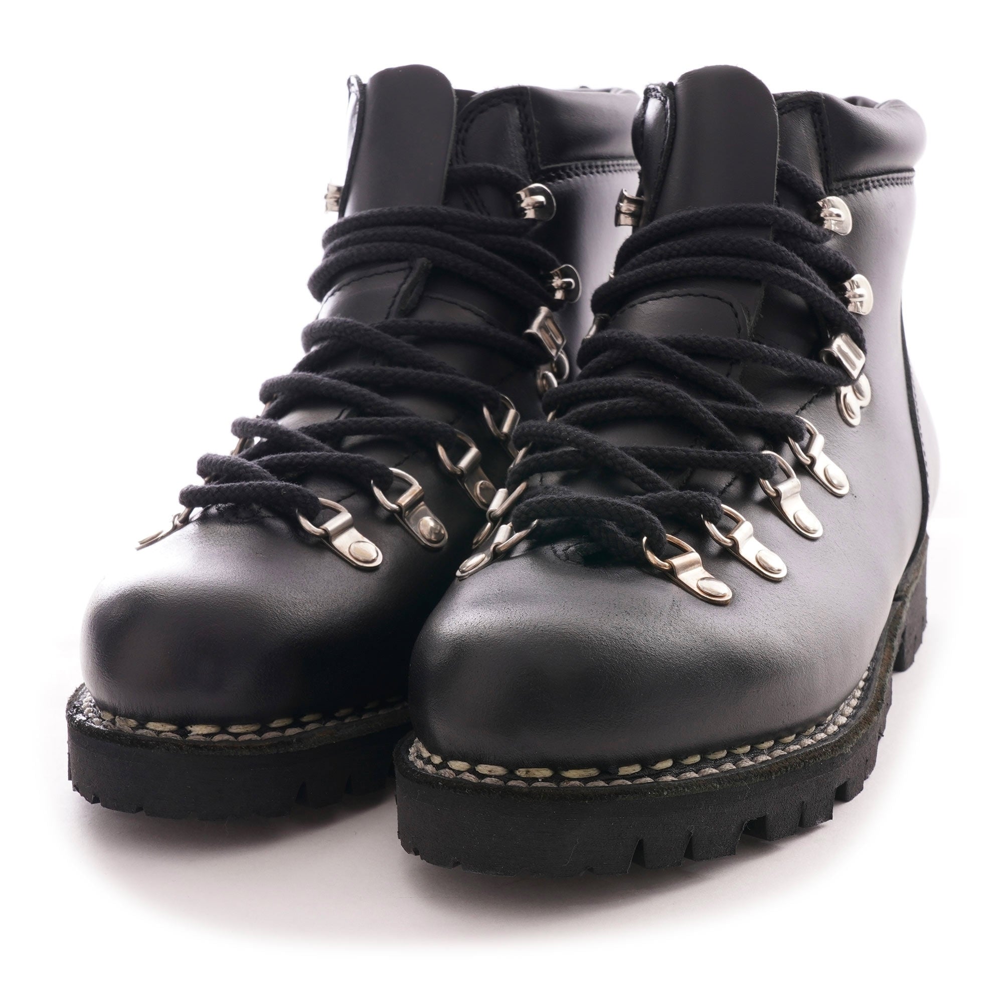 Paraboot Avoriaz Hiking Boot (Black) at Dandy Fellow