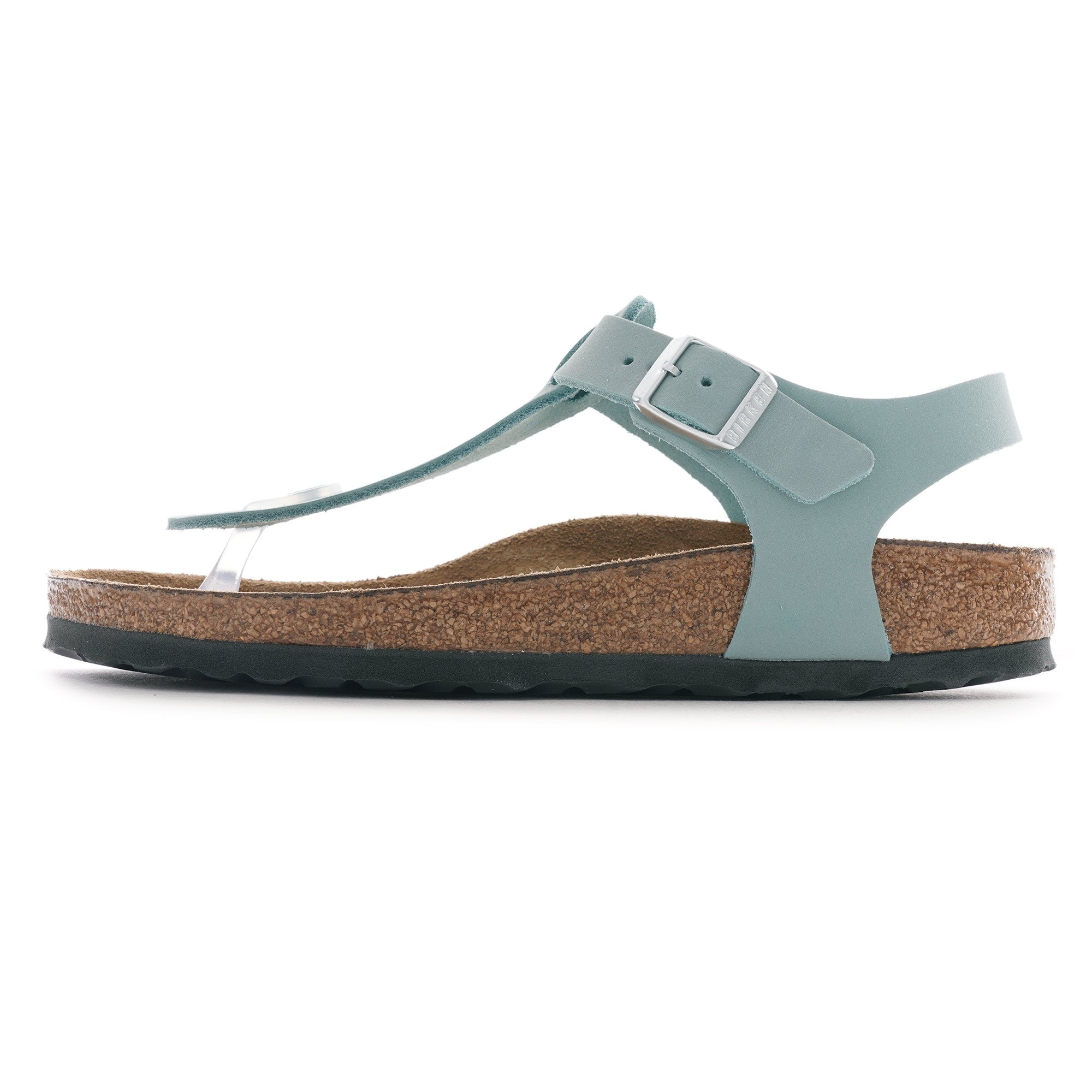 Birkenstock Womens Kairo Nubuck Leather - Aqua