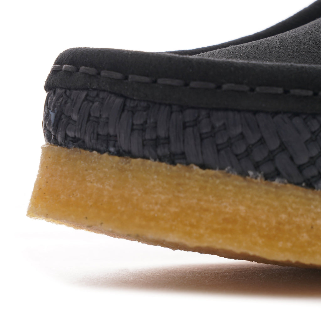 Clarks Originals Wallabee - Black Raffia