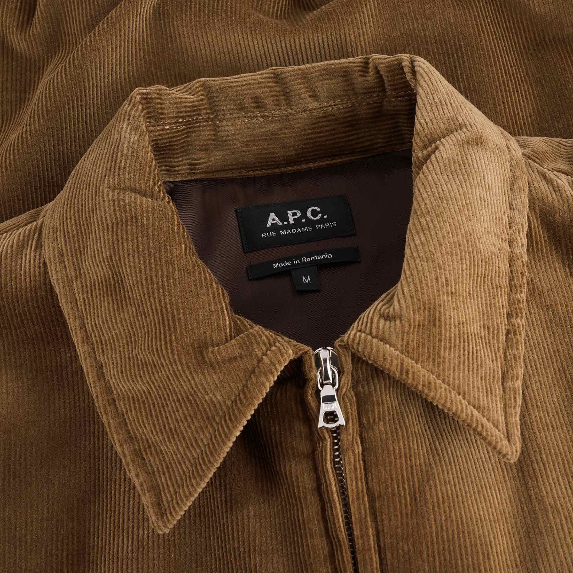 A.P.C. Gilles Corduroy Jacket - Beige