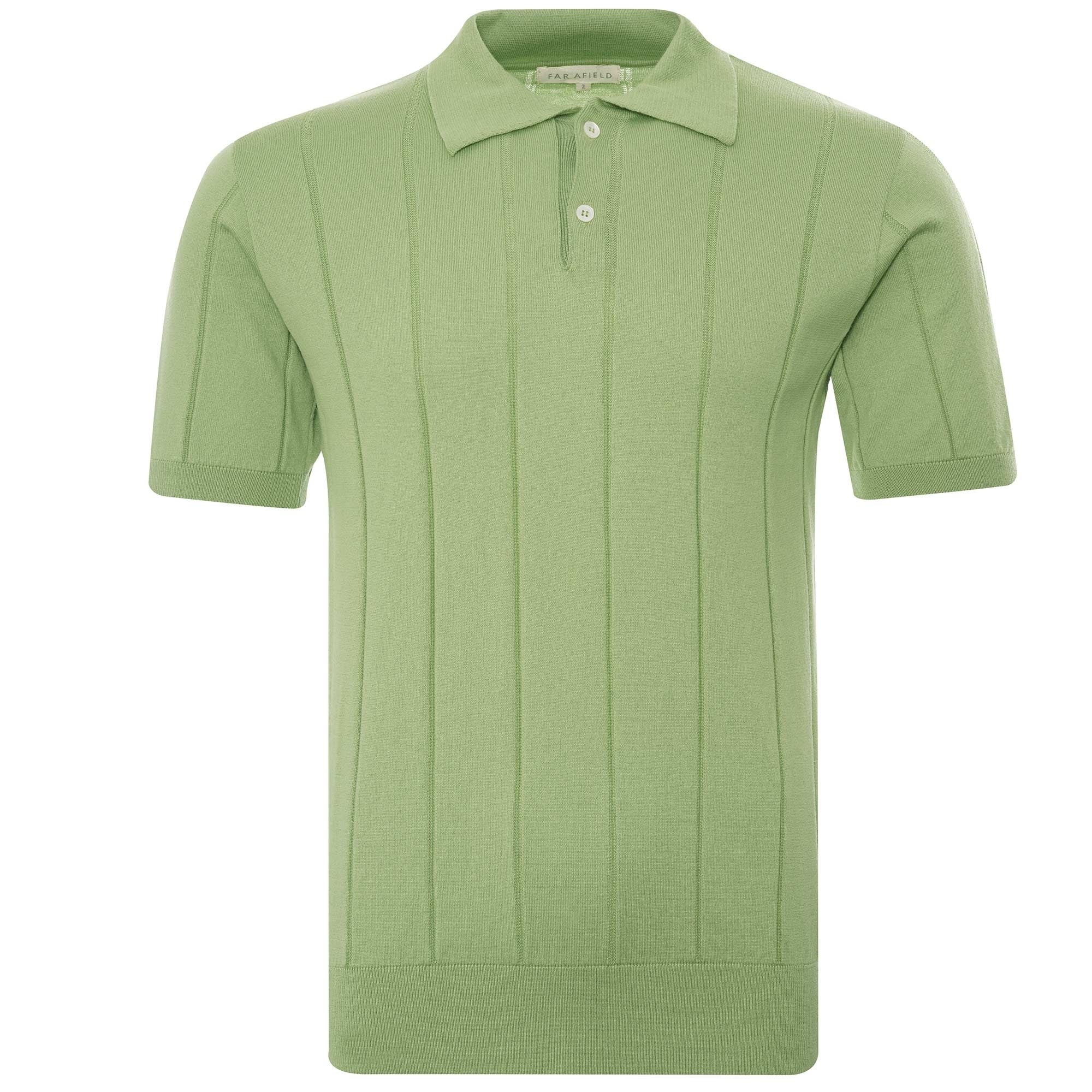 Far Afield Jacobs Short Sleeve Polo - Sage Green