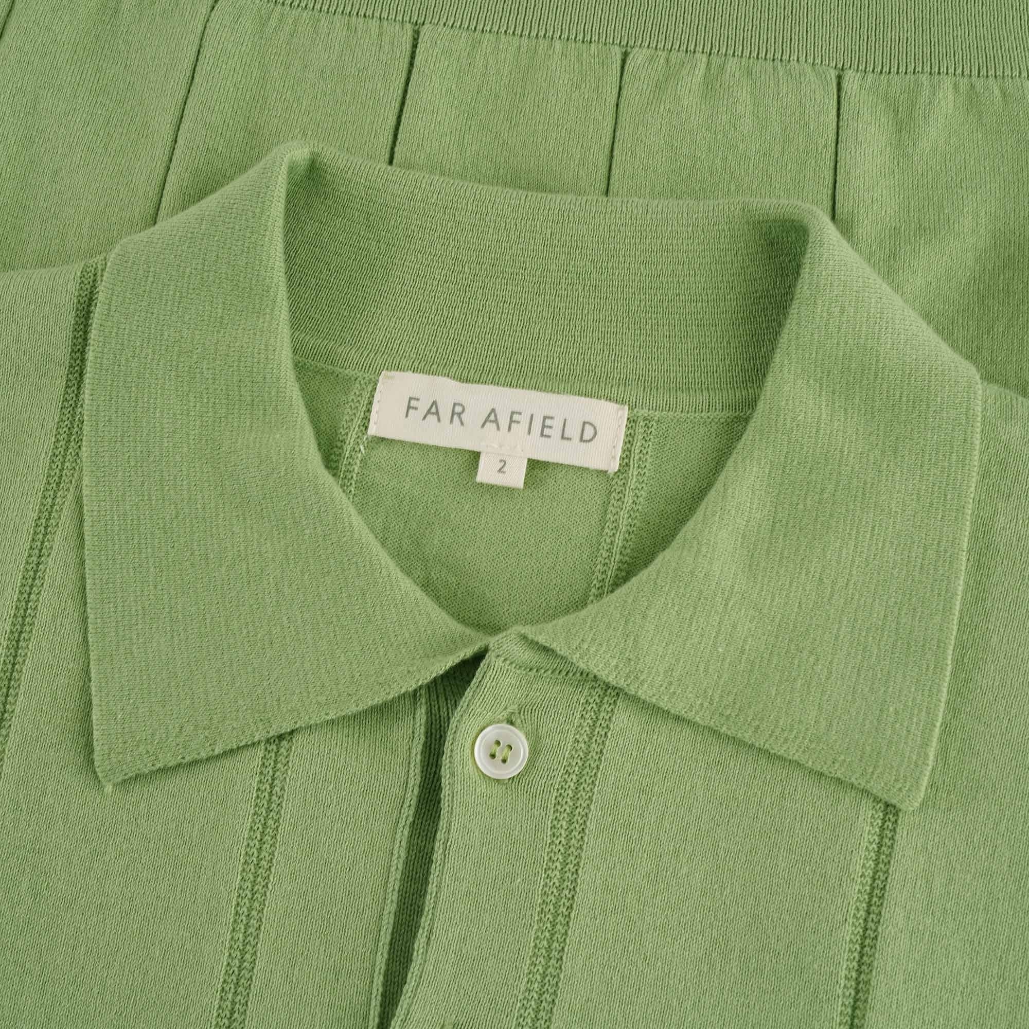 Far Afield Jacobs Short Sleeve Polo - Sage Green