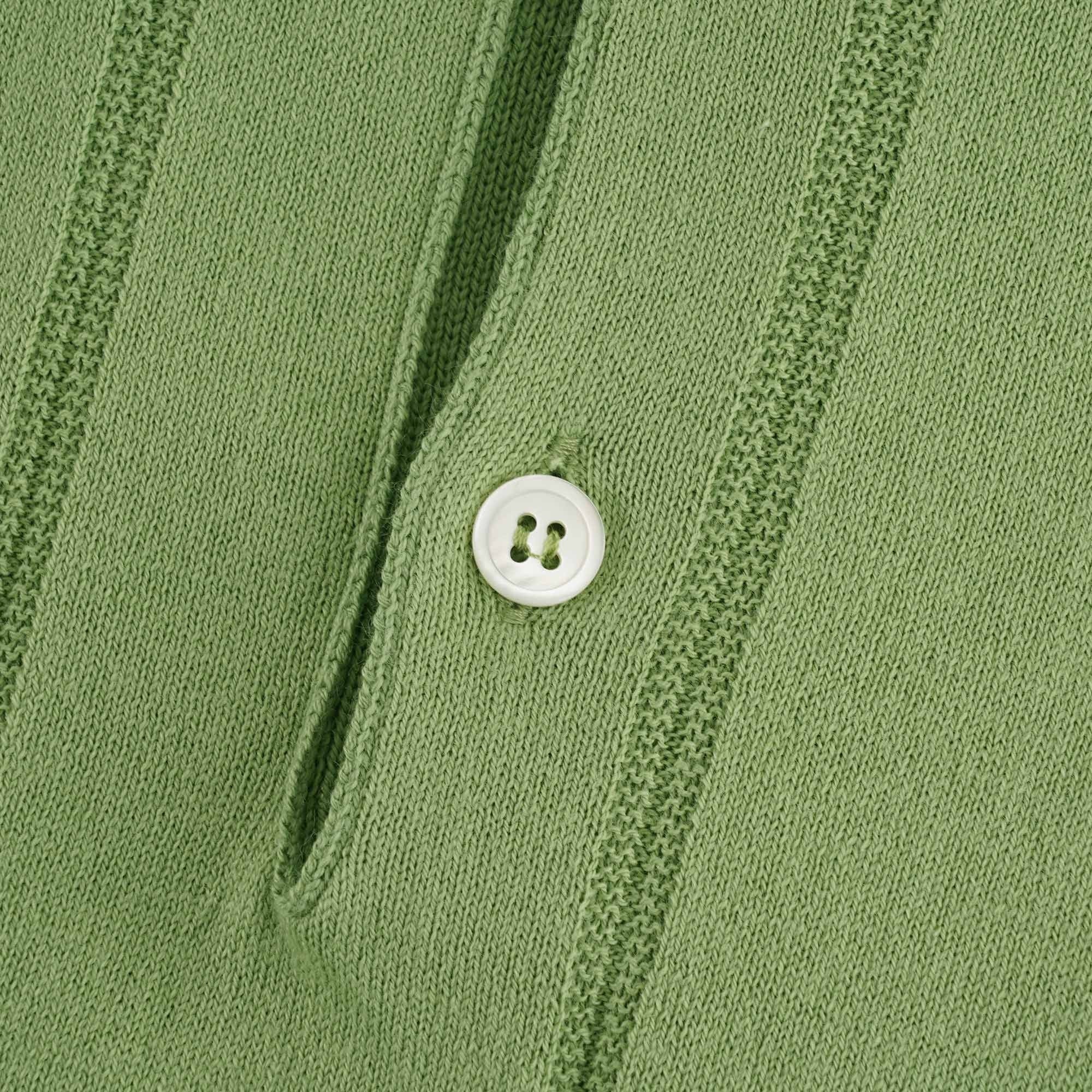 Far Afield Jacobs Short Sleeve Polo - Sage Green