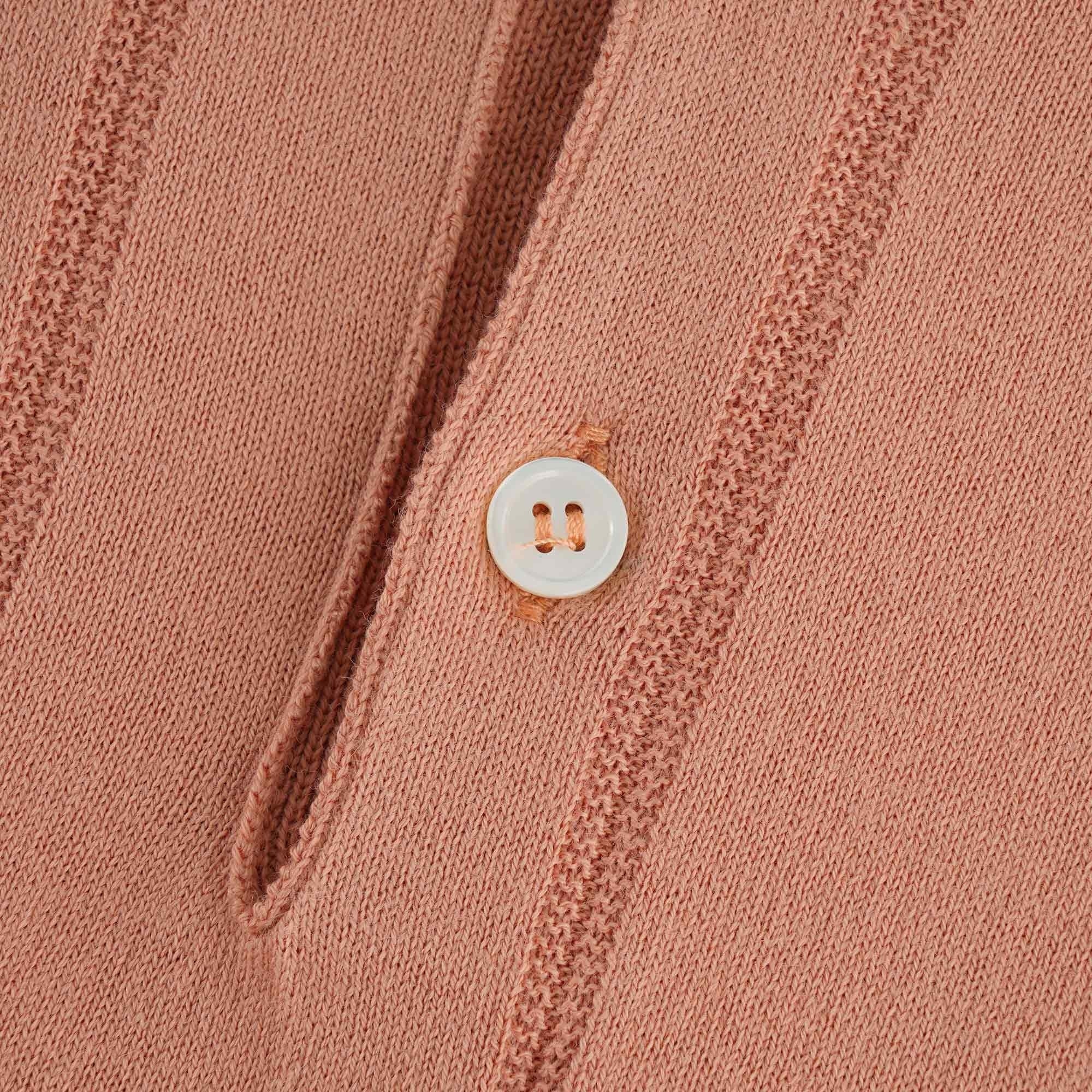 Far Afield Jacobs Short Sleeve Polo - Muted Clay