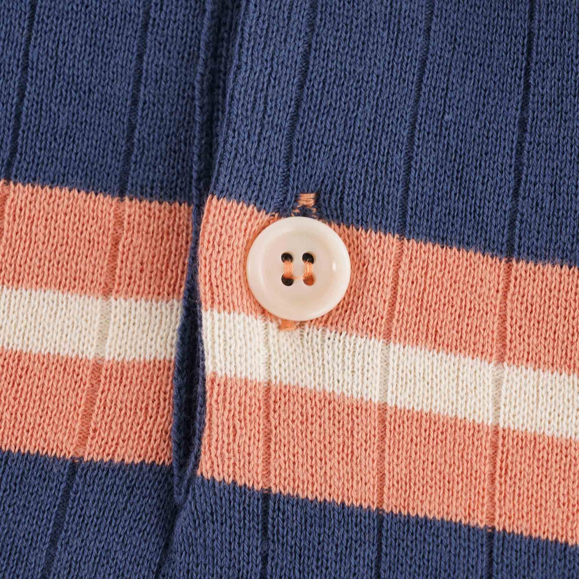 Far Afield Leroy S/S Polo - Navy